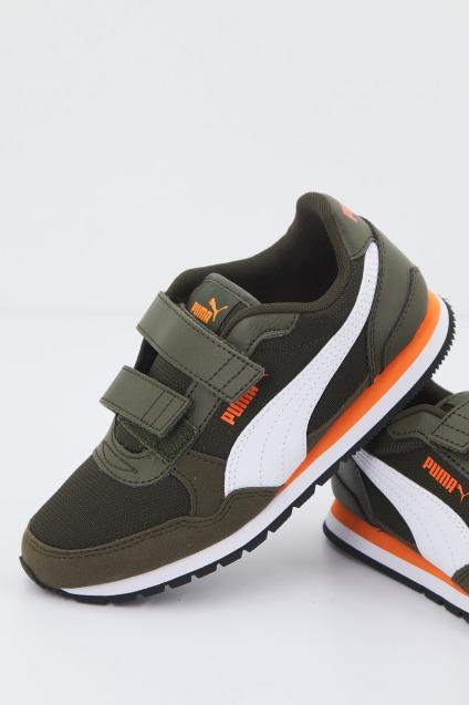 PUMA ST RUNNER V MESH V en color VERDE (1)
