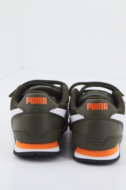 PUMA ST RUNNER V MESH V en color VERDE (2)