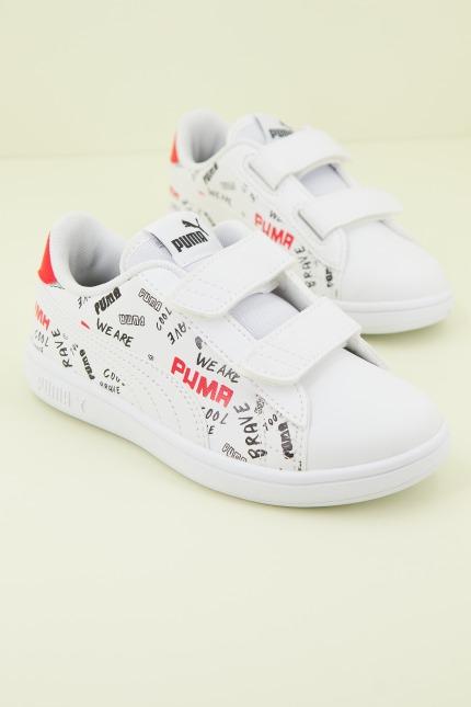 PUMA SMASH V en color BLANCO (1)