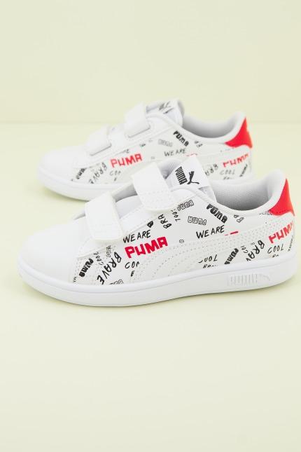 PUMA SMASH V en color BLANCO (2)