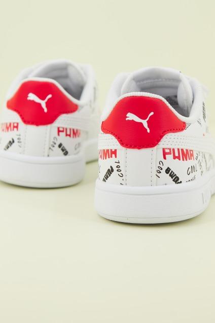 PUMA SMASH V en color BLANCO (3)