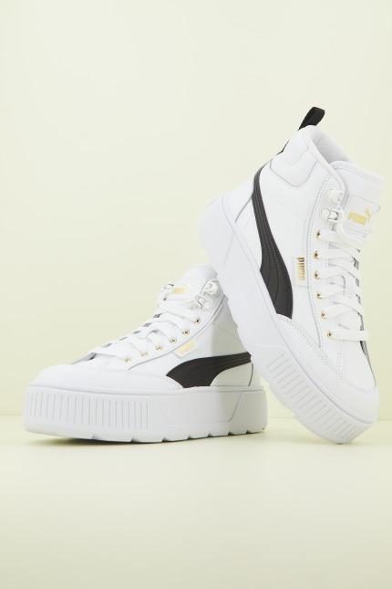 PUMA KARMEN MID en color BLANCO (1)