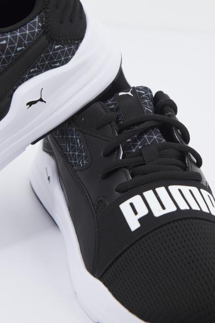 PUMA WIRED RUN PURE en color NEGRO (4)