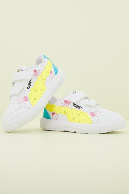 PUMA EVOLVE COURT SP en color BLANCO (1)