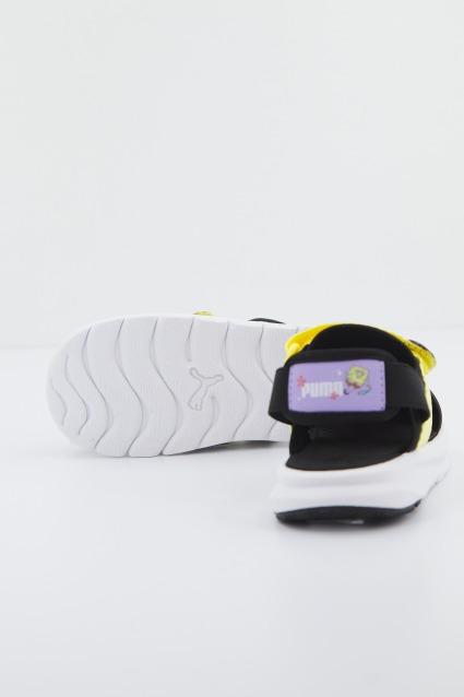 PUMA EVOLVE SANDAL S en color NEGRO (3)
