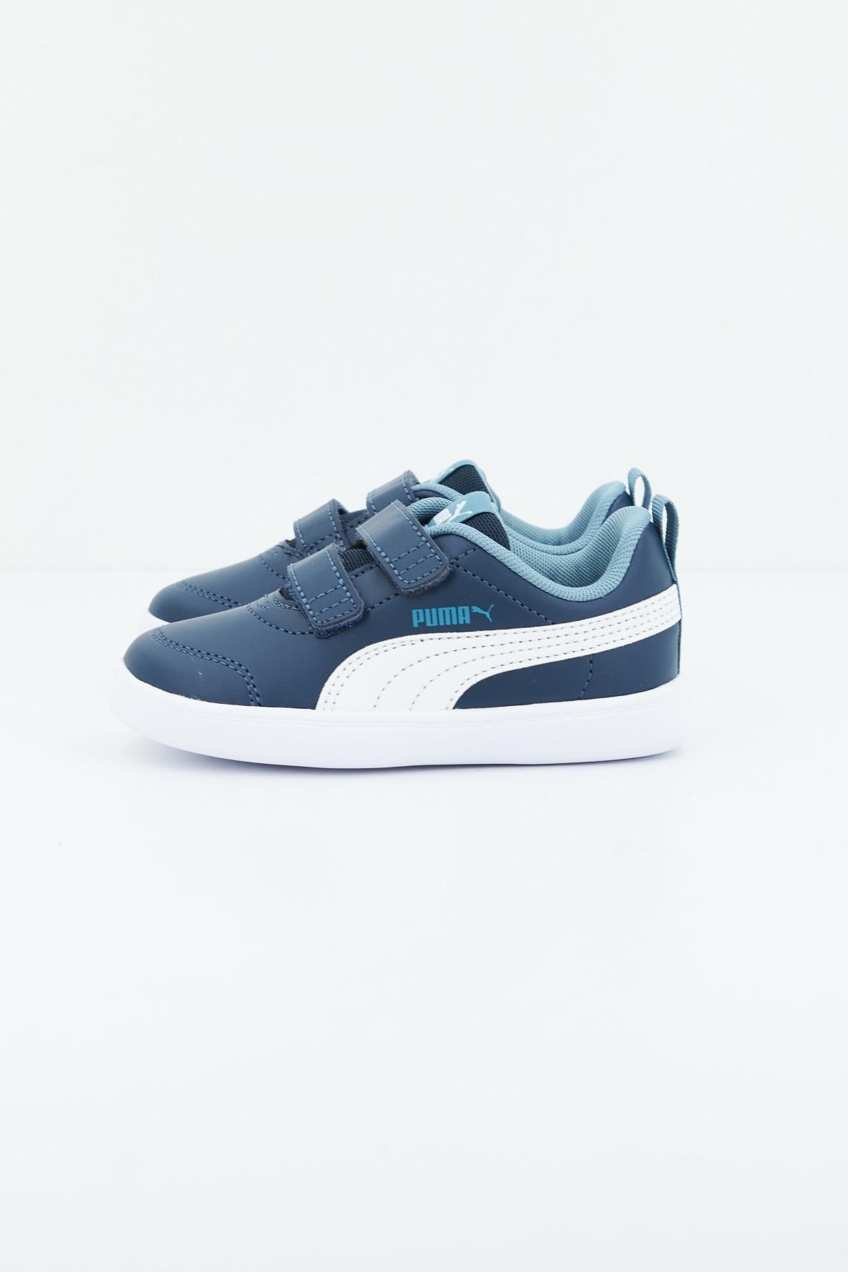 PUMA COURTFLEX V V INF en color AZUL (1)