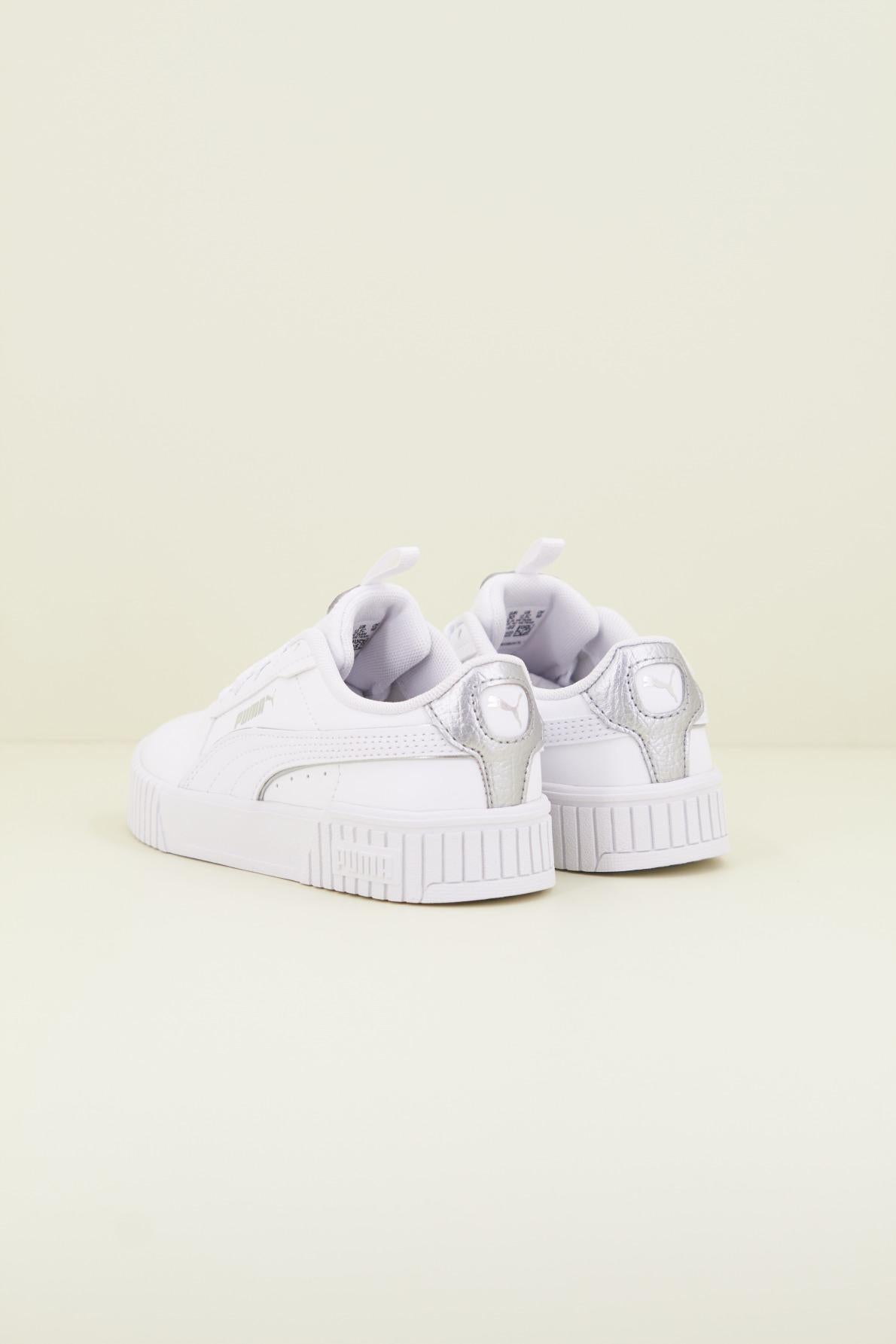 PUMA CARINA . POP UP ME en color BLANCO (3)