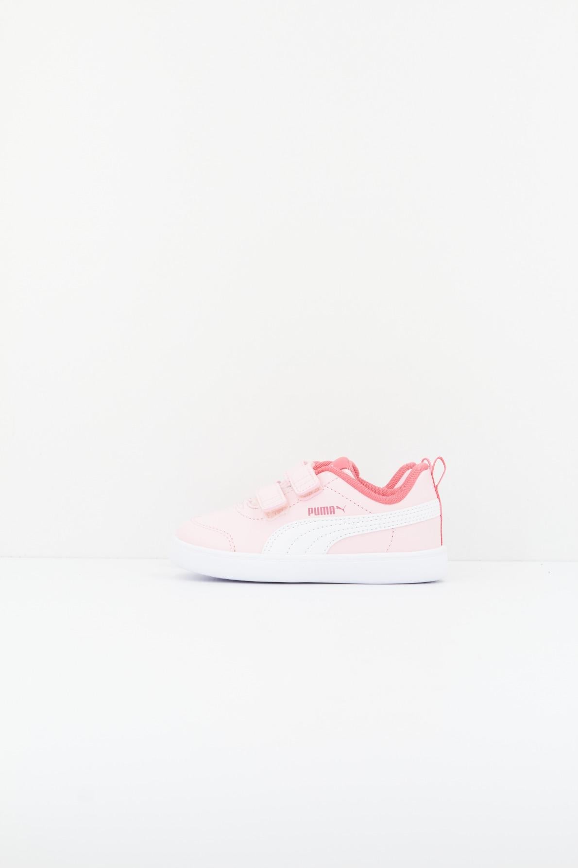 PUMA COURTFLEX V V INF en color ROSA (1)