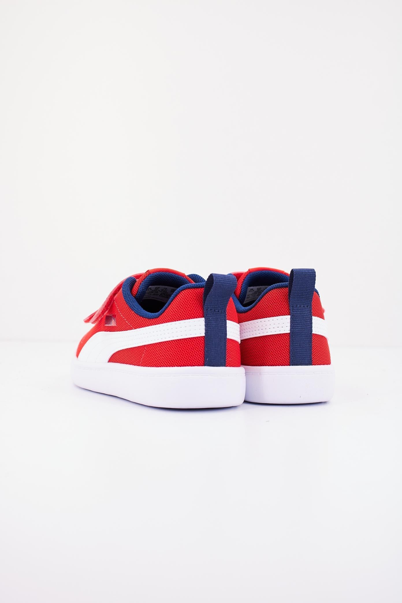 PUMA COURTFLEX V MESH V en color ROJO (3)