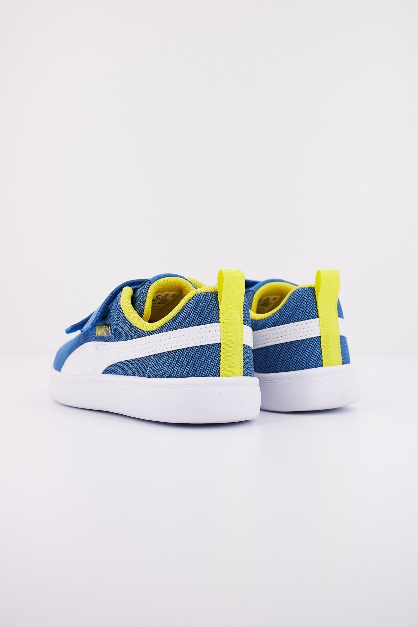 PUMA COURTFLEX V MESH V en color AZUL (3)
