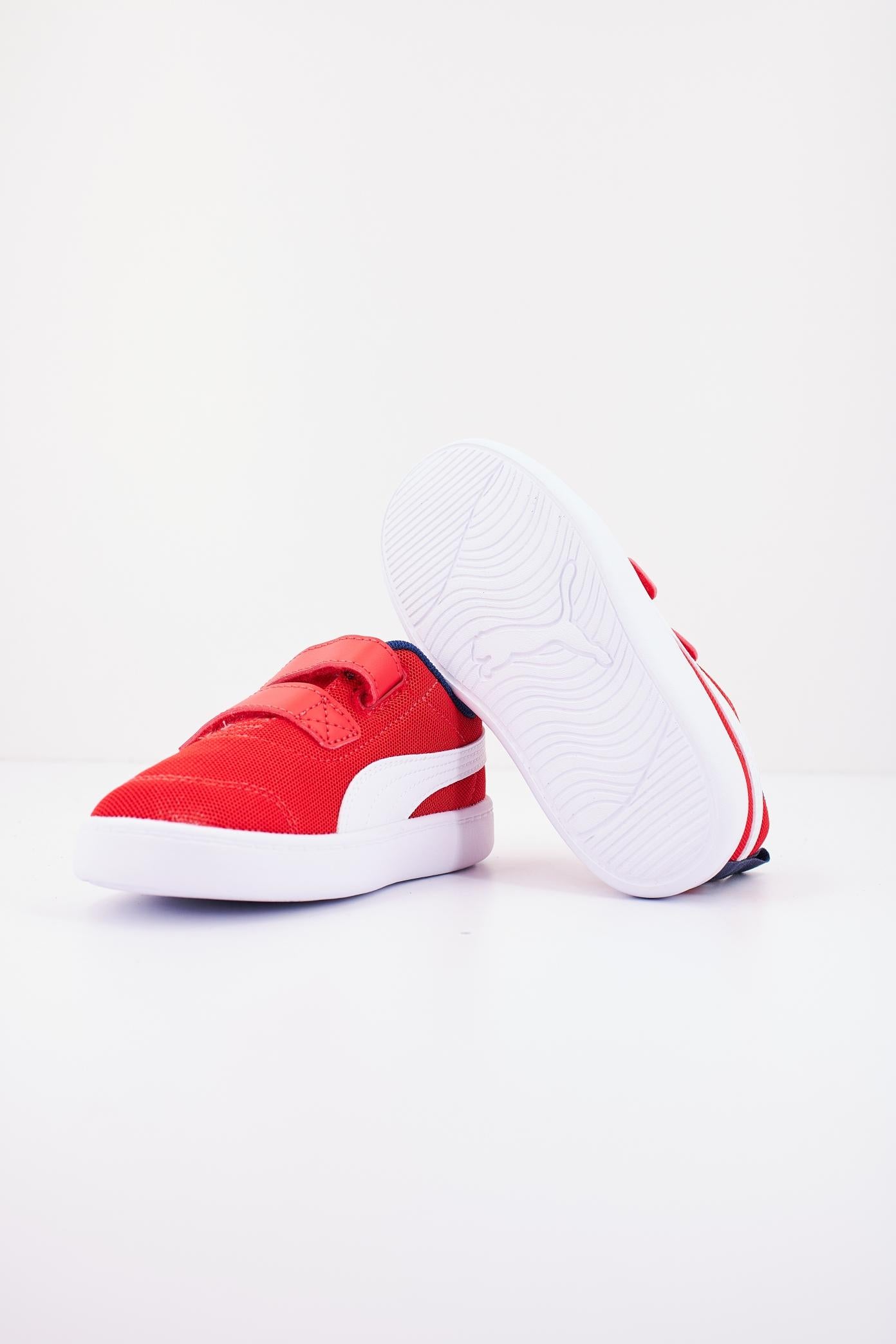 PUMA COURTFLEX V MESH V en color ROJO (4)
