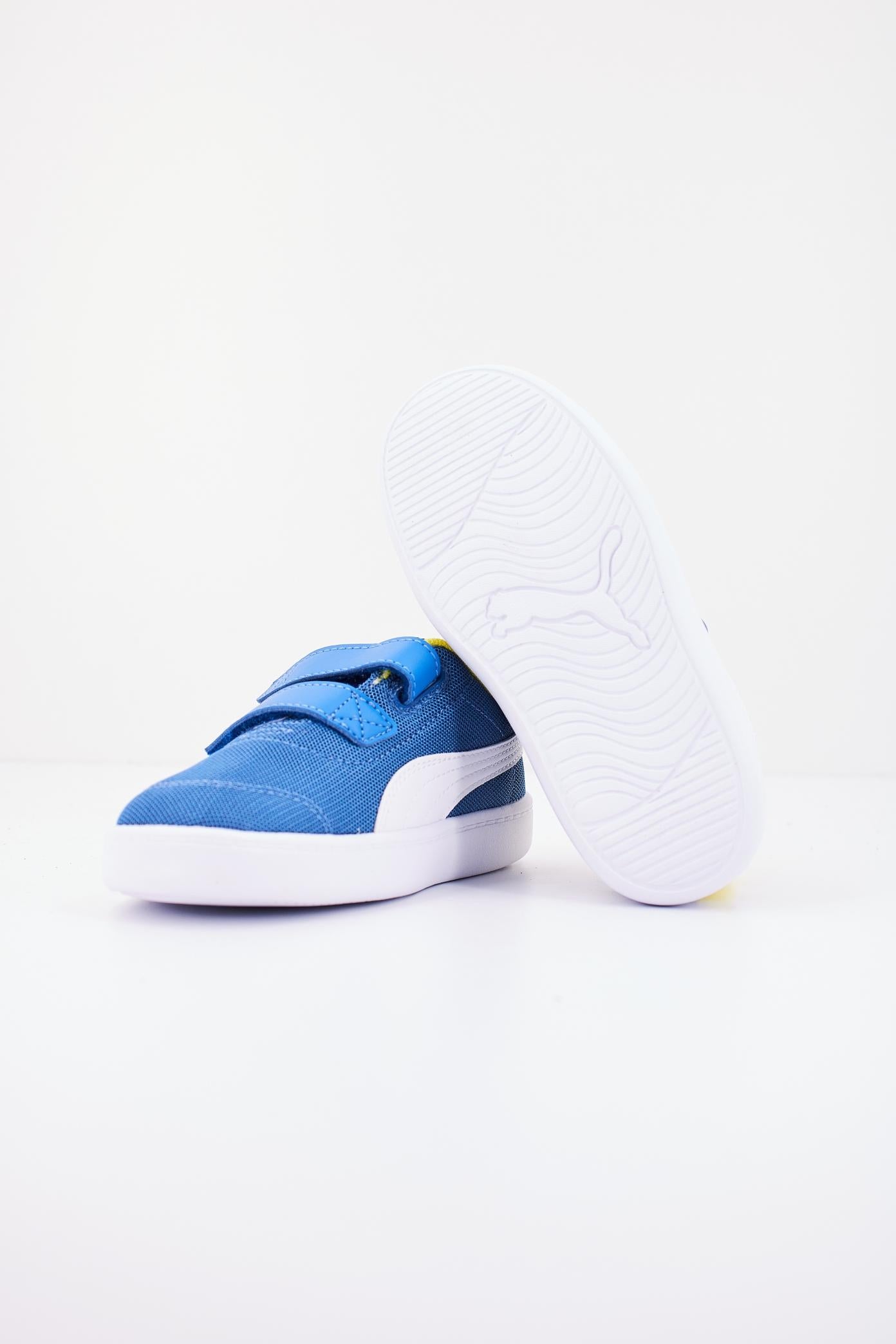 PUMA COURTFLEX V MESH V en color AZUL (4)