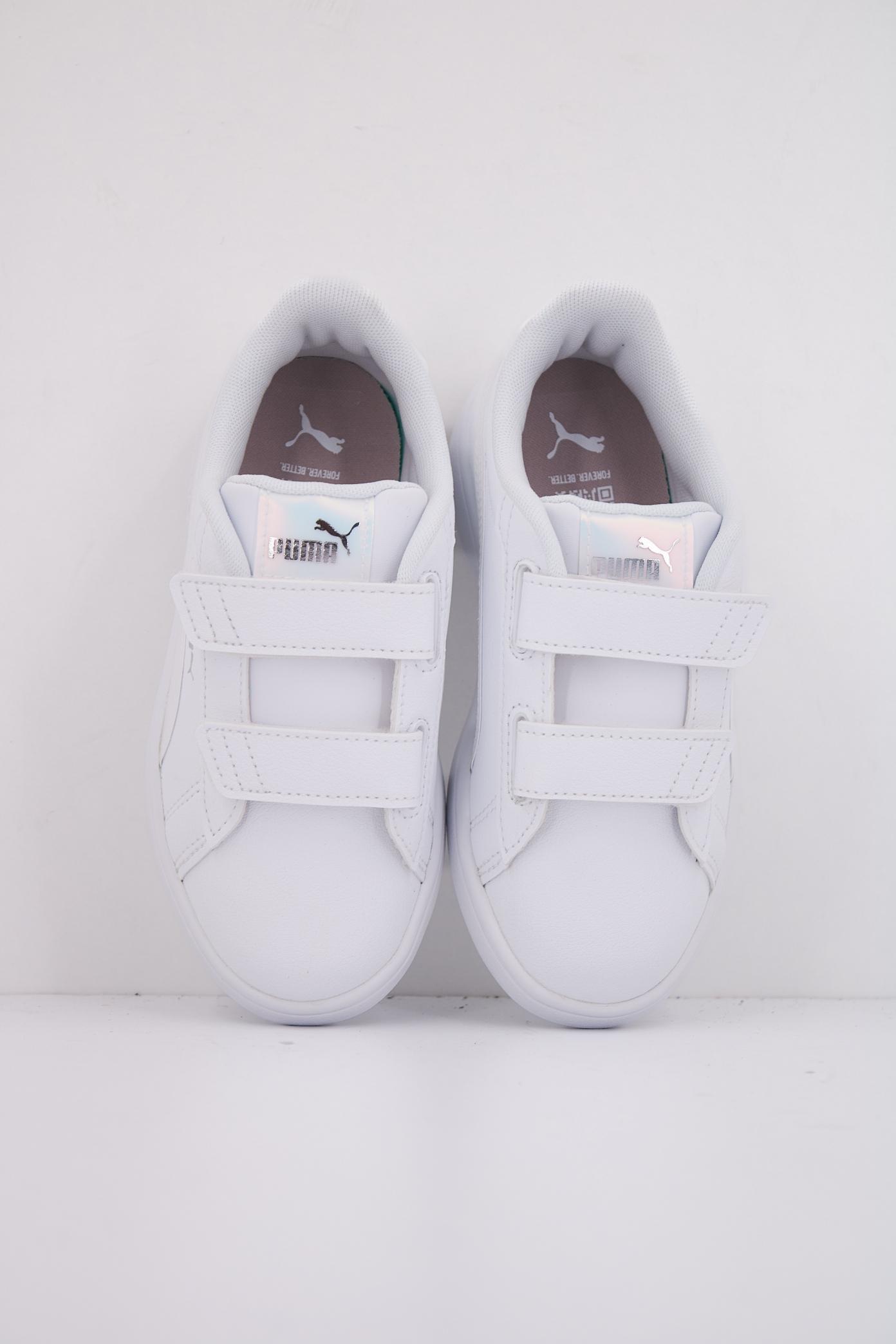 PUMA PUMA SMASH . HOLO . V en color BLANCO (3)
