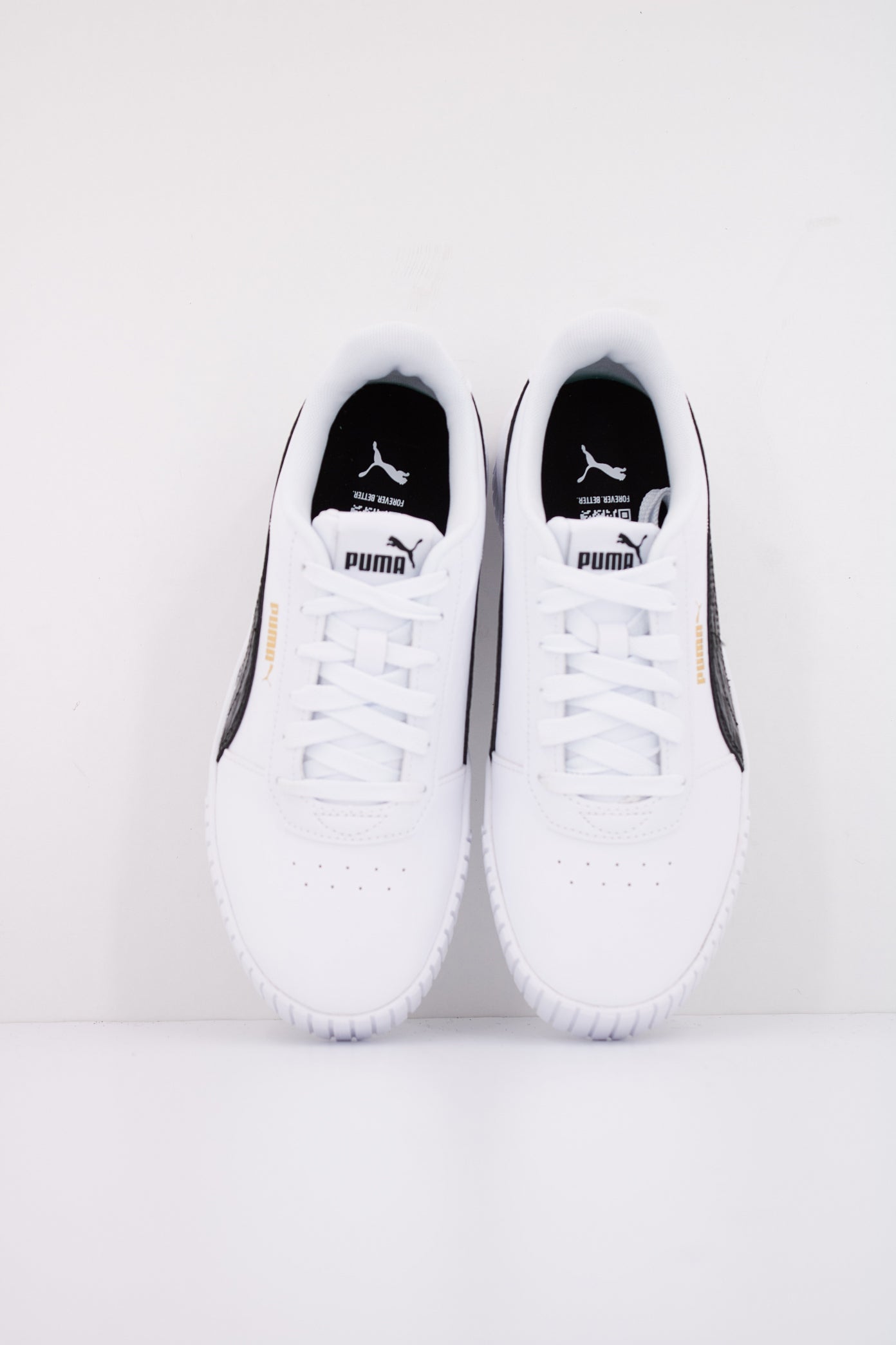 PUMA CARINA . ZEBRA JR en color BLANCO (3)