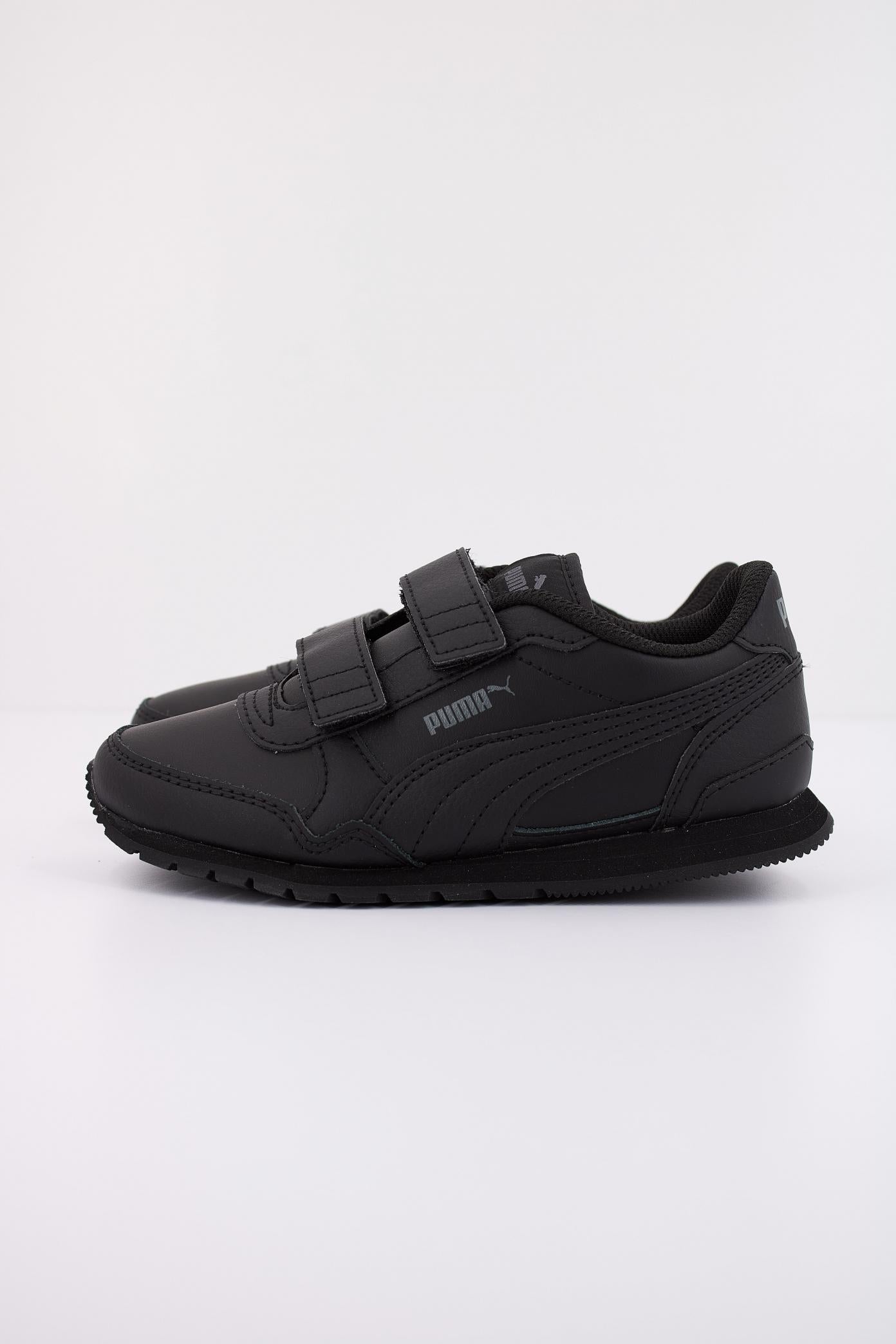 PUMA ST RUNNER V L V PS en color NEGRO (1)