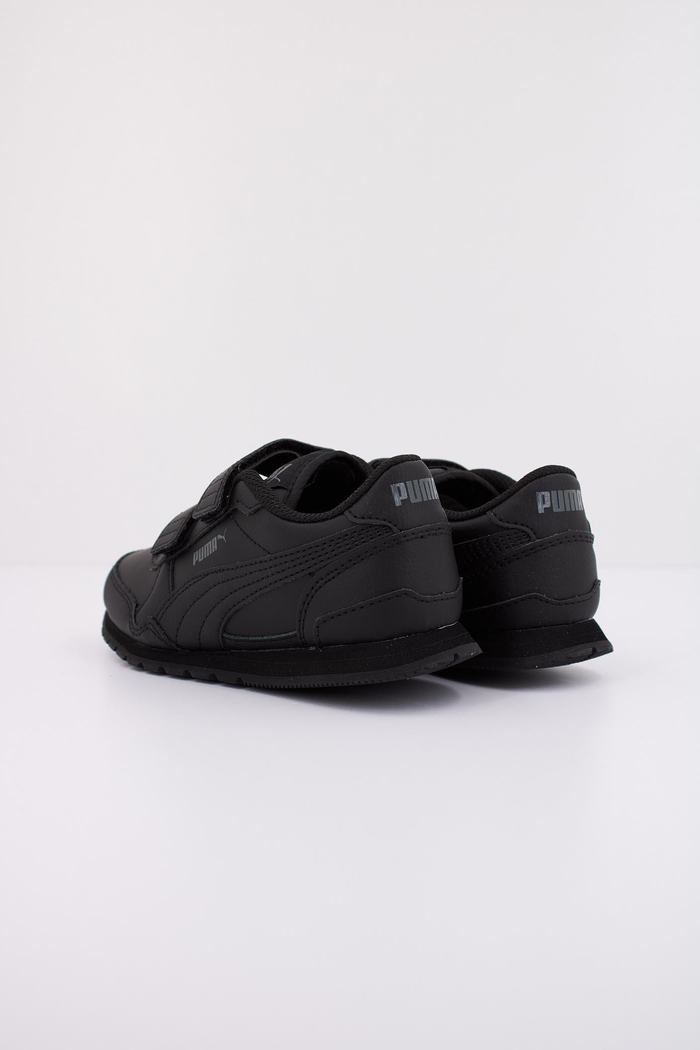 PUMA ST RUNNER V L V PS en color NEGRO (4)