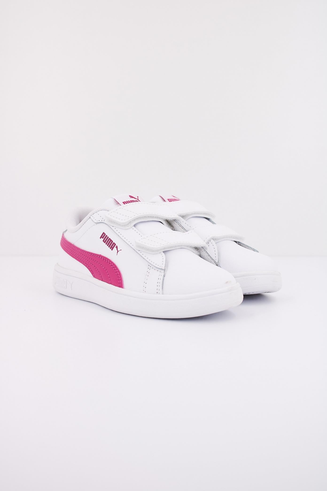 PUMA SMASH . L V PS en color BLANCO (2)
