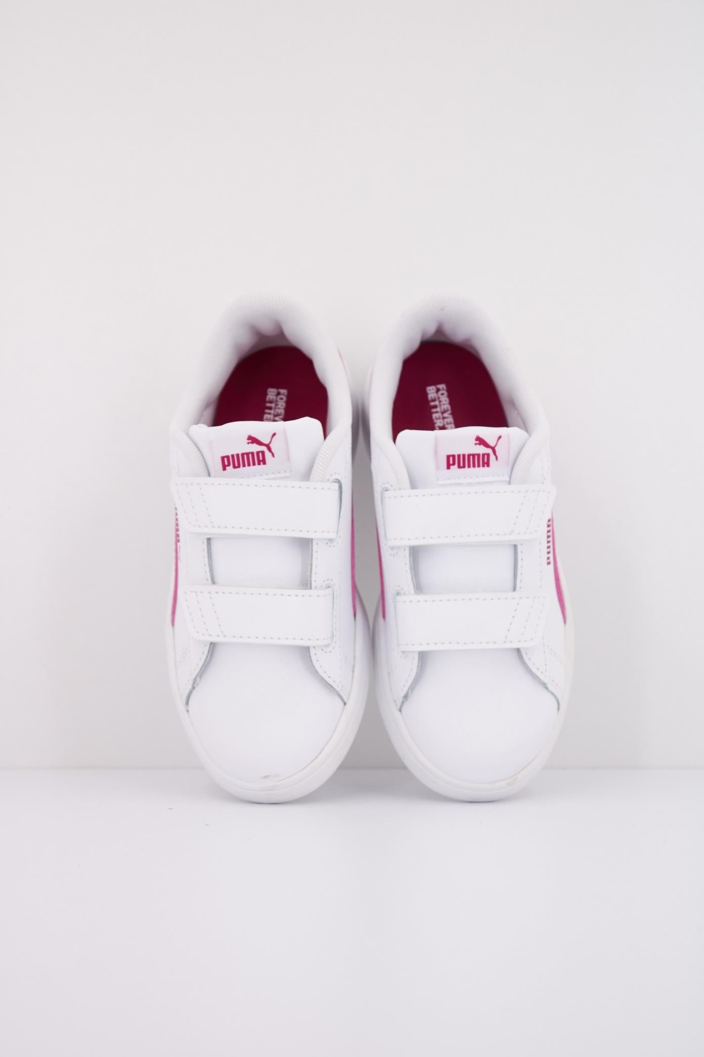 PUMA SMASH . L V PS en color BLANCO (3)