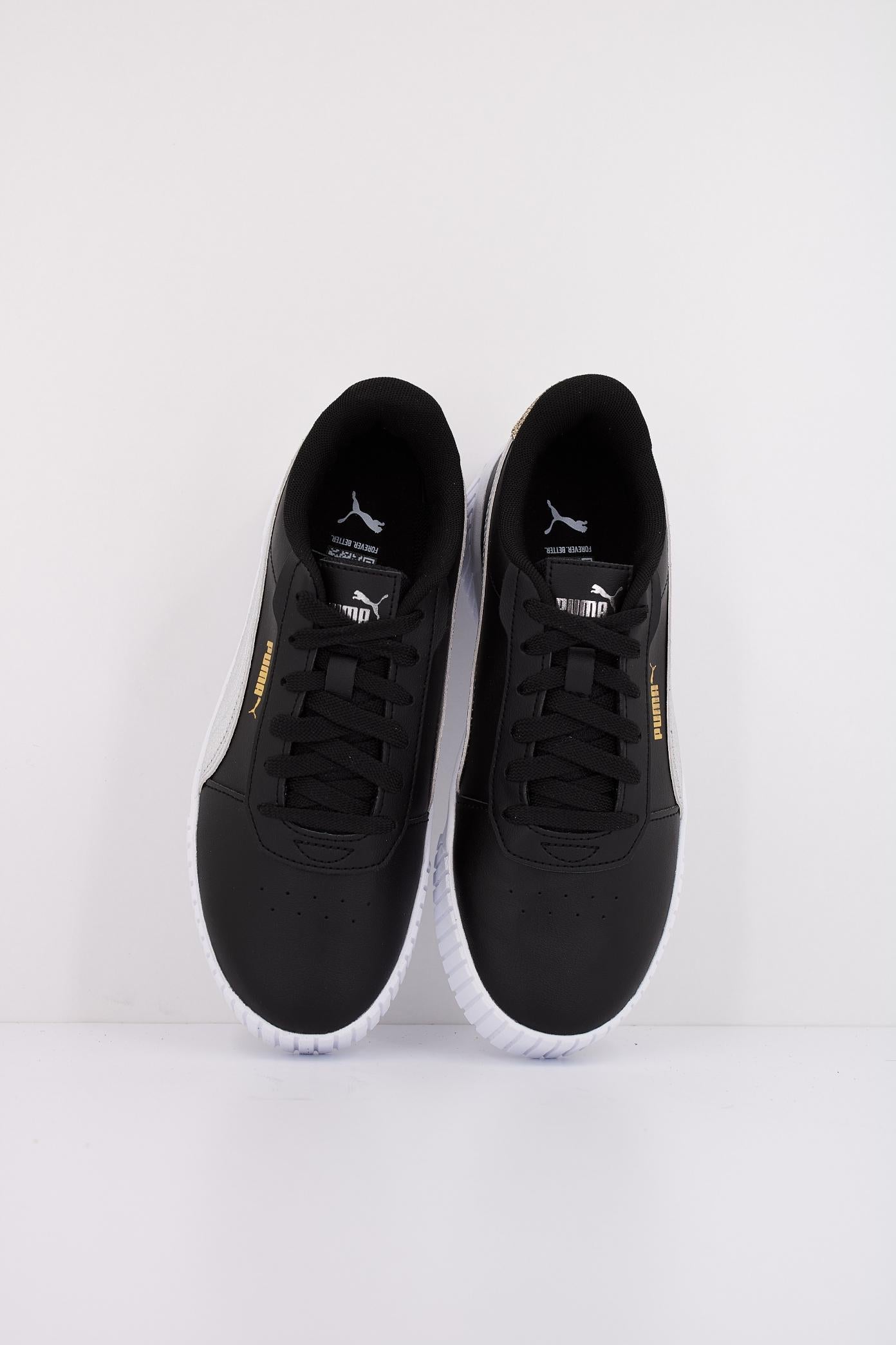 PUMA CARINA . METALLIC SHINE en color NEGRO (3)