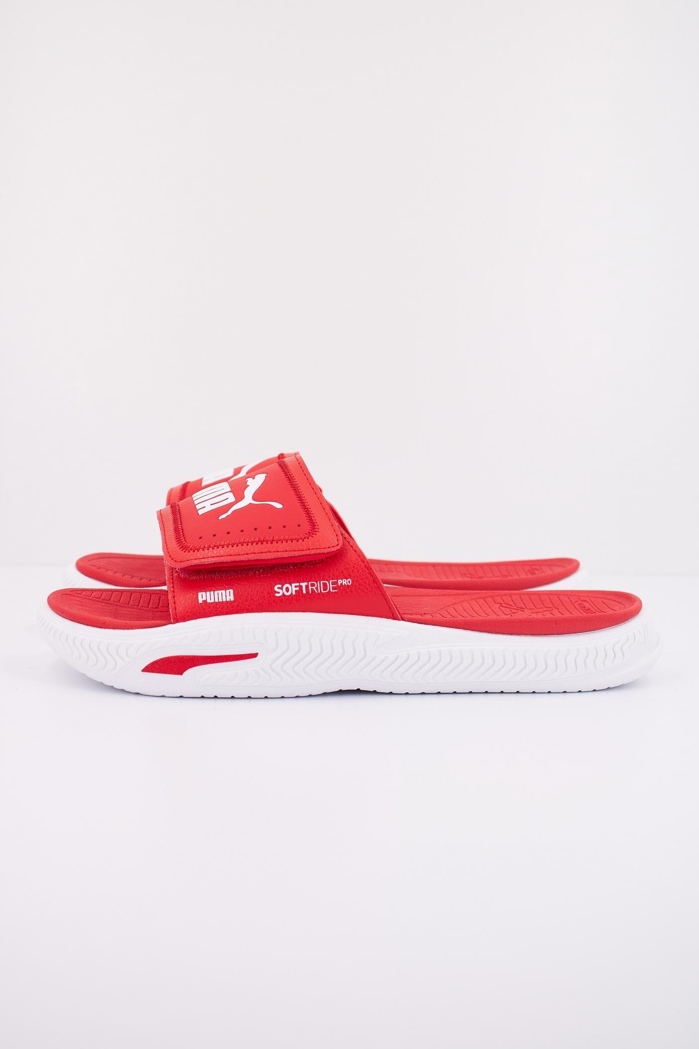 PUMA SOFTRIDEPRO SLIDE V en color ROJO (1)