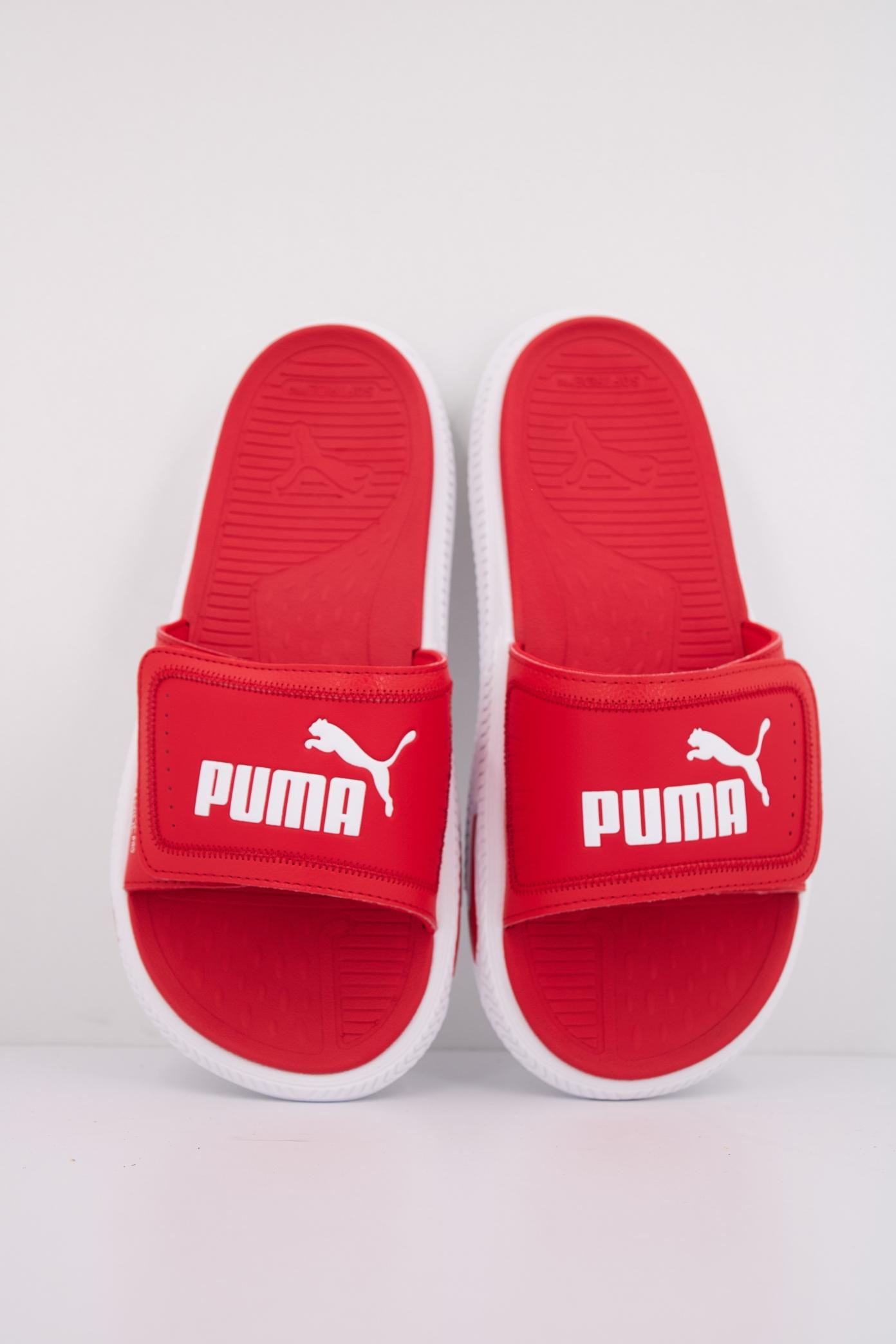 PUMA SOFTRIDEPRO SLIDE V en color ROJO (3)