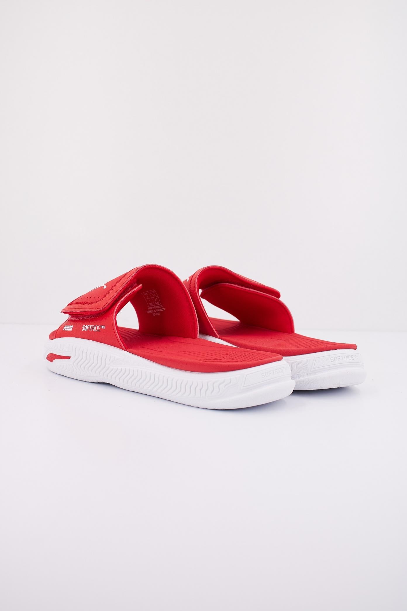 PUMA SOFTRIDEPRO SLIDE V en color ROJO (4)