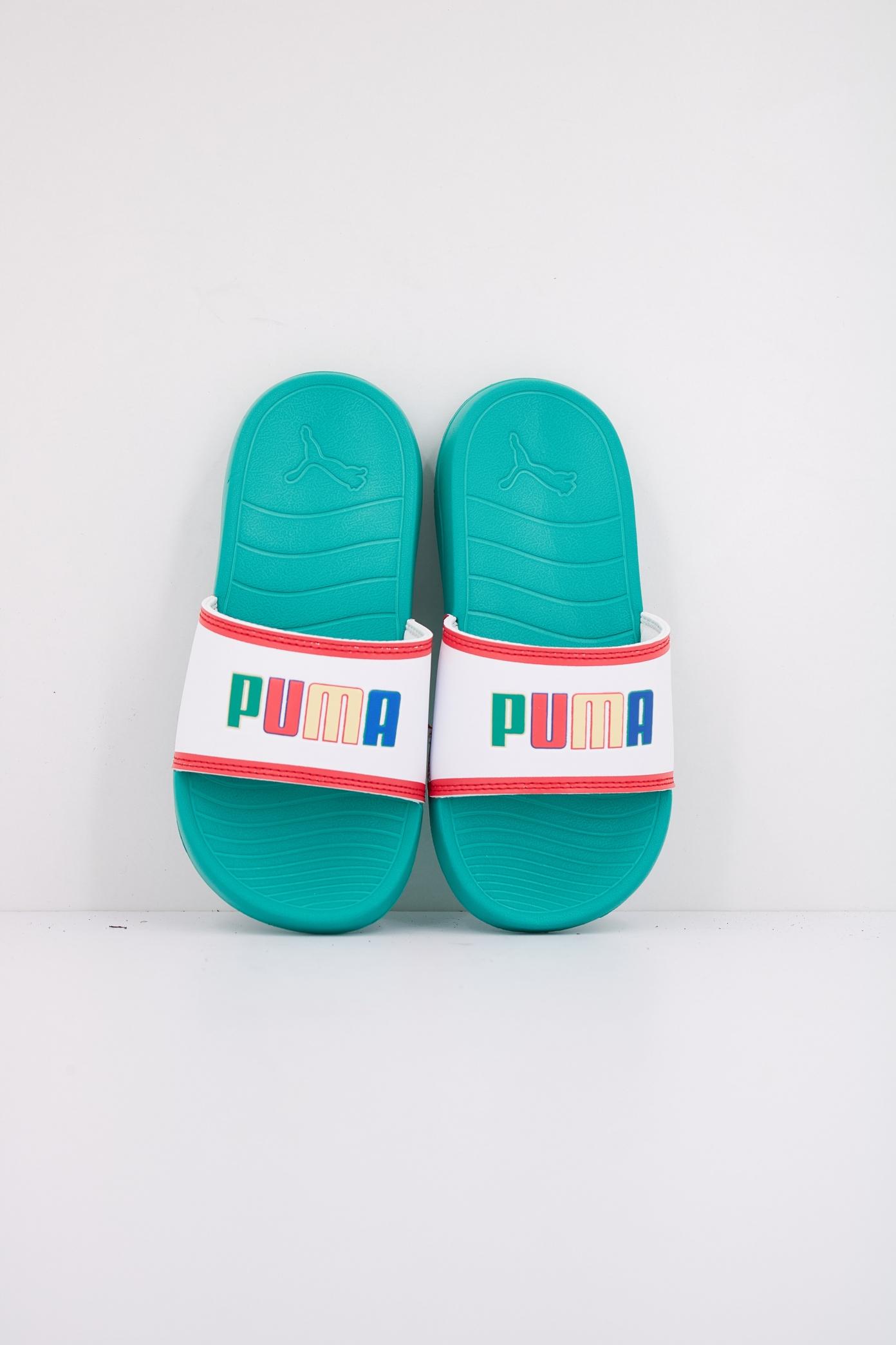 PUMA POPCAT READY, SET, BETT en color VERDE (3)