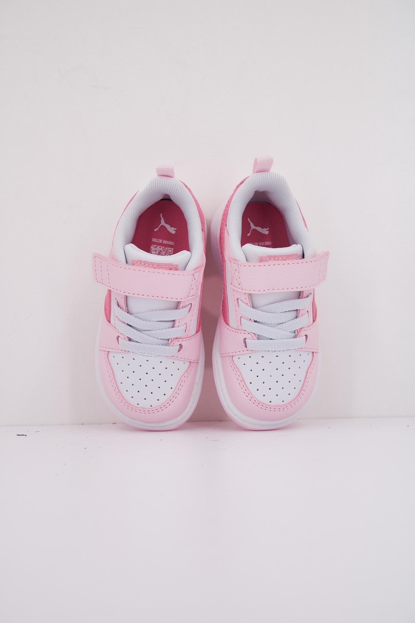 PUMA REBOUND V LO AC+ INF en color ROSA (3)