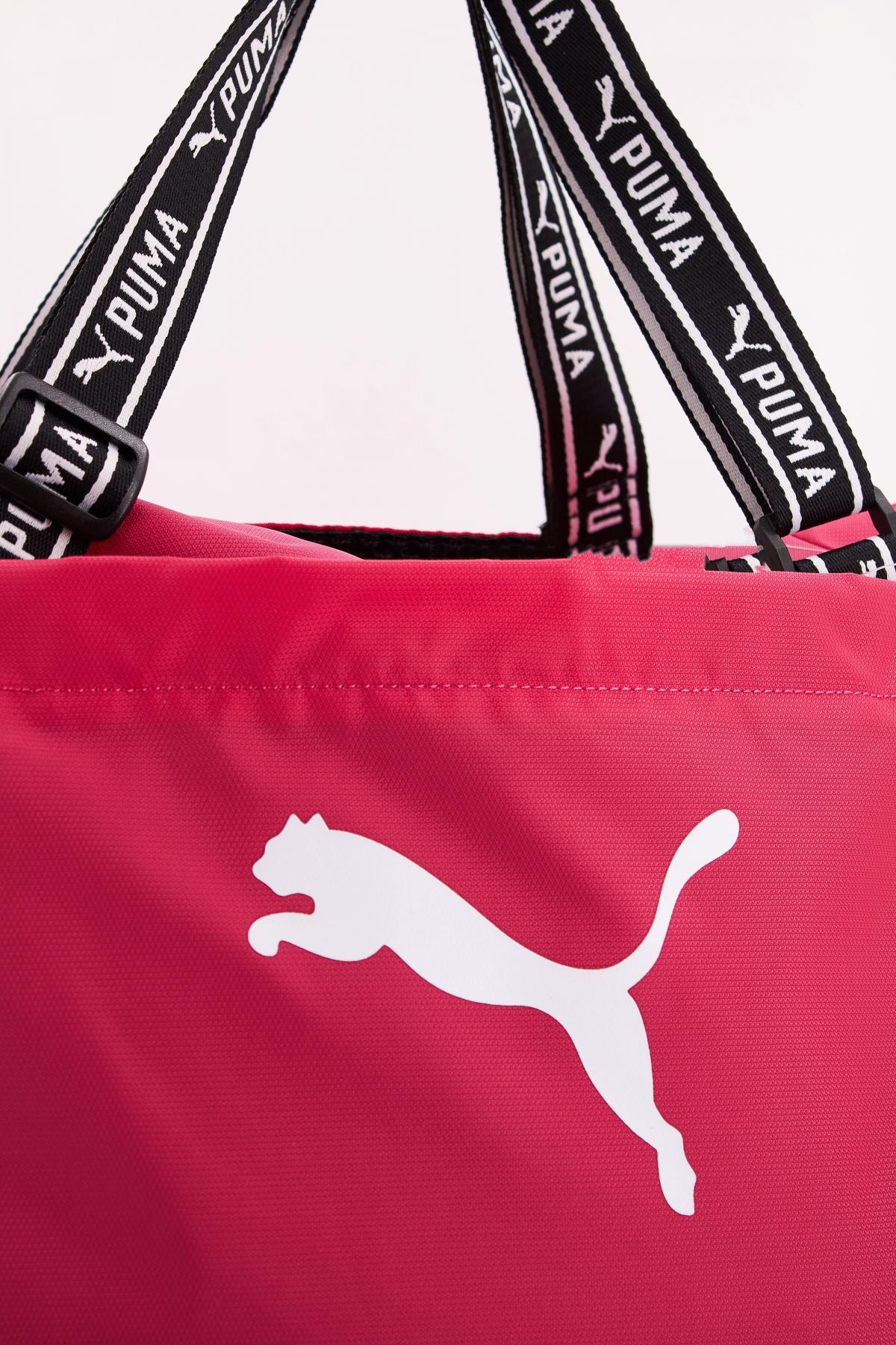 PUMA AT ESS TOTE BAG en color ROSA (4)