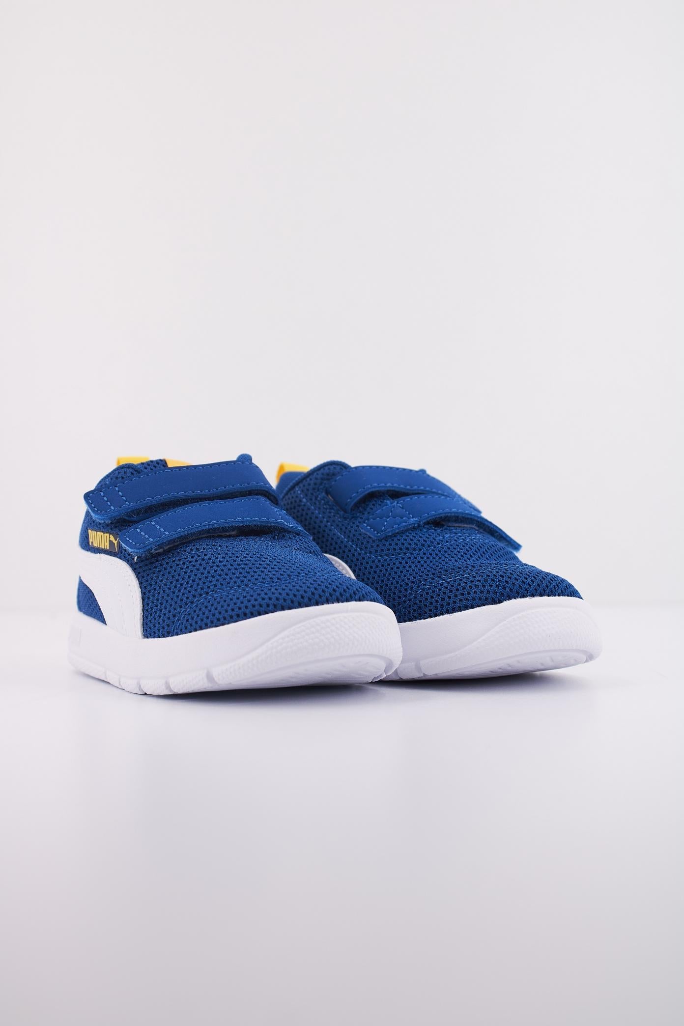 PUMA COURTFLEX V MESH INF en color AZUL (2)