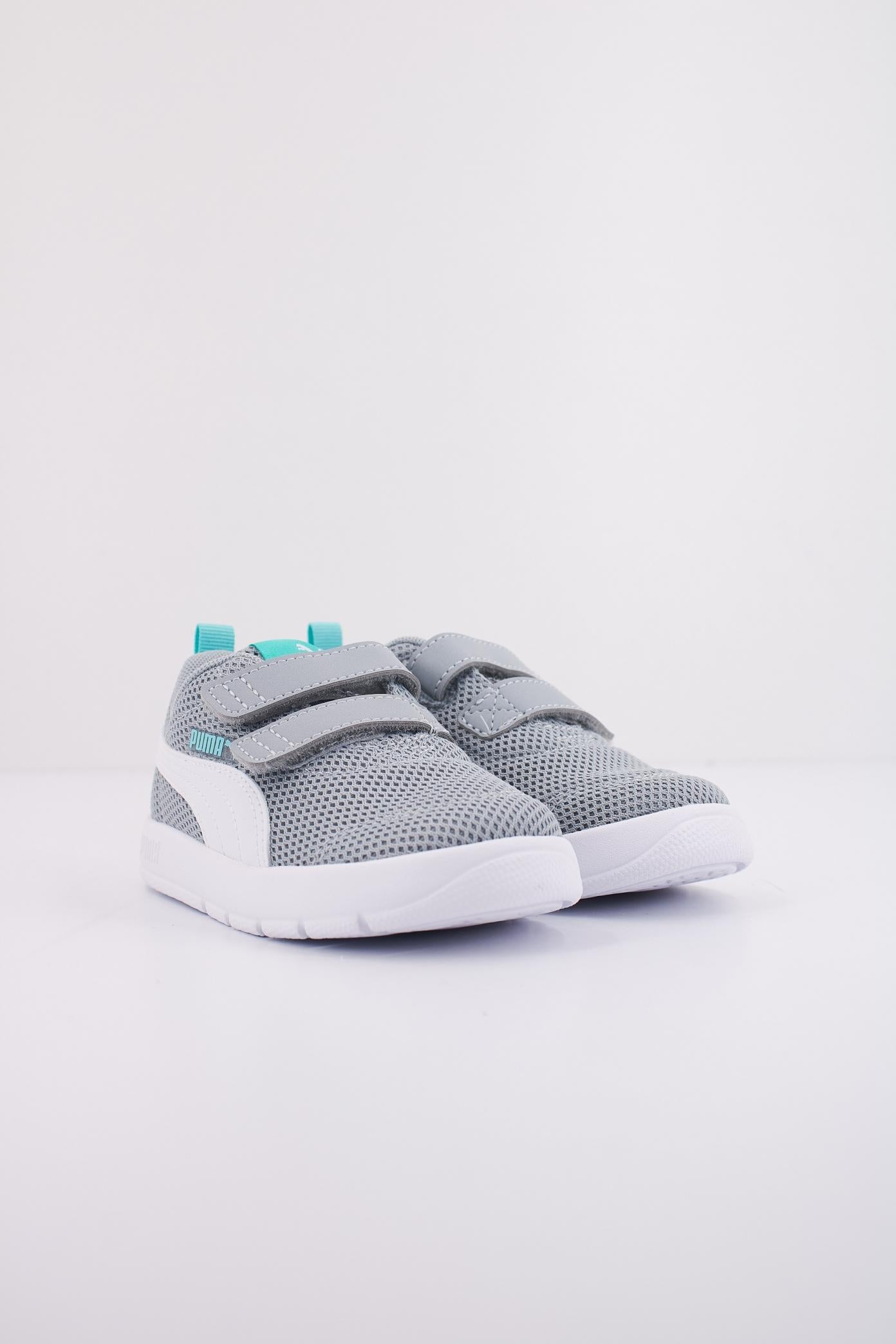 PUMA COURTFLEX V MESH INF en color GRIS (2)