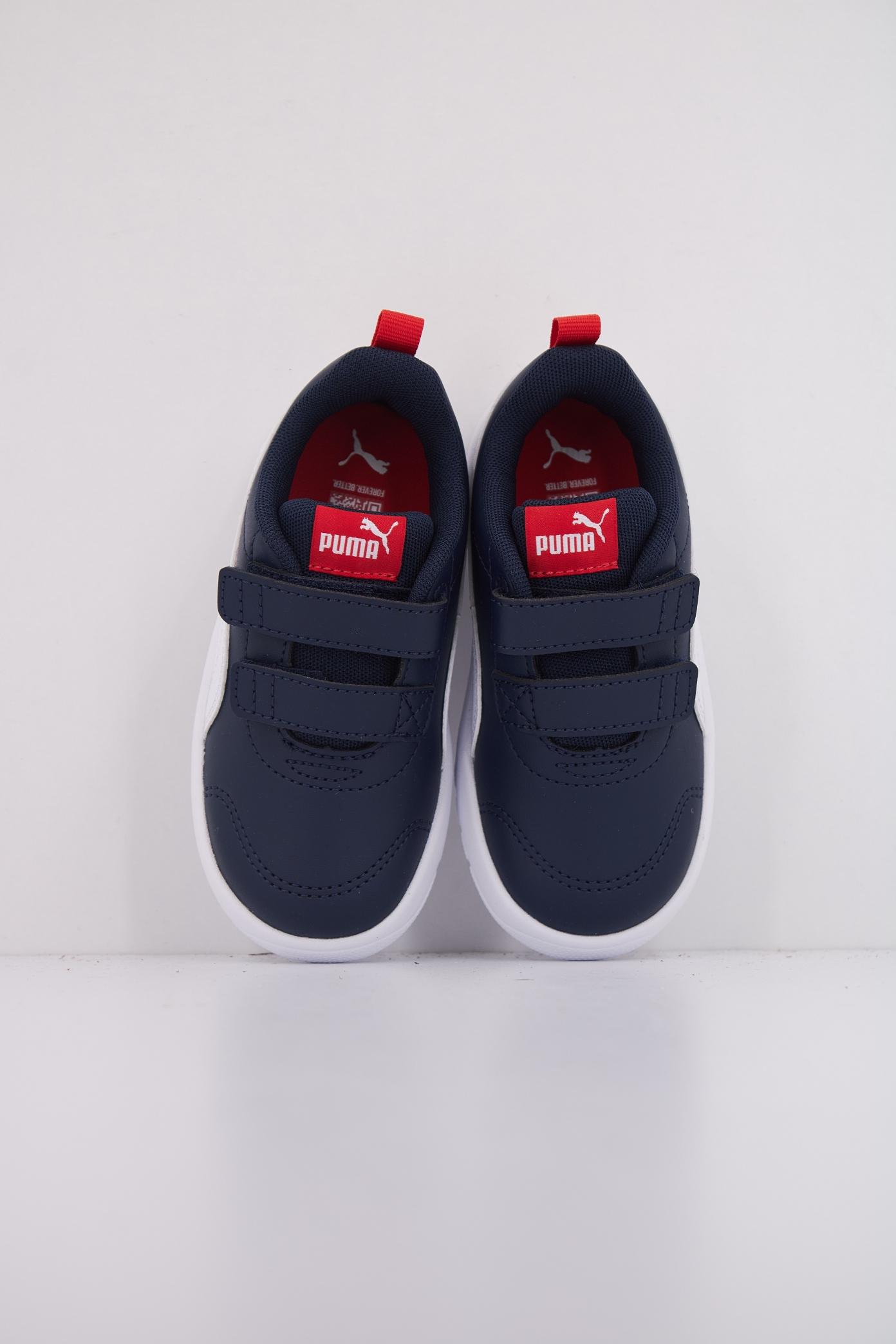 PUMA COURTFLEX V V INF en color AZUL (3)