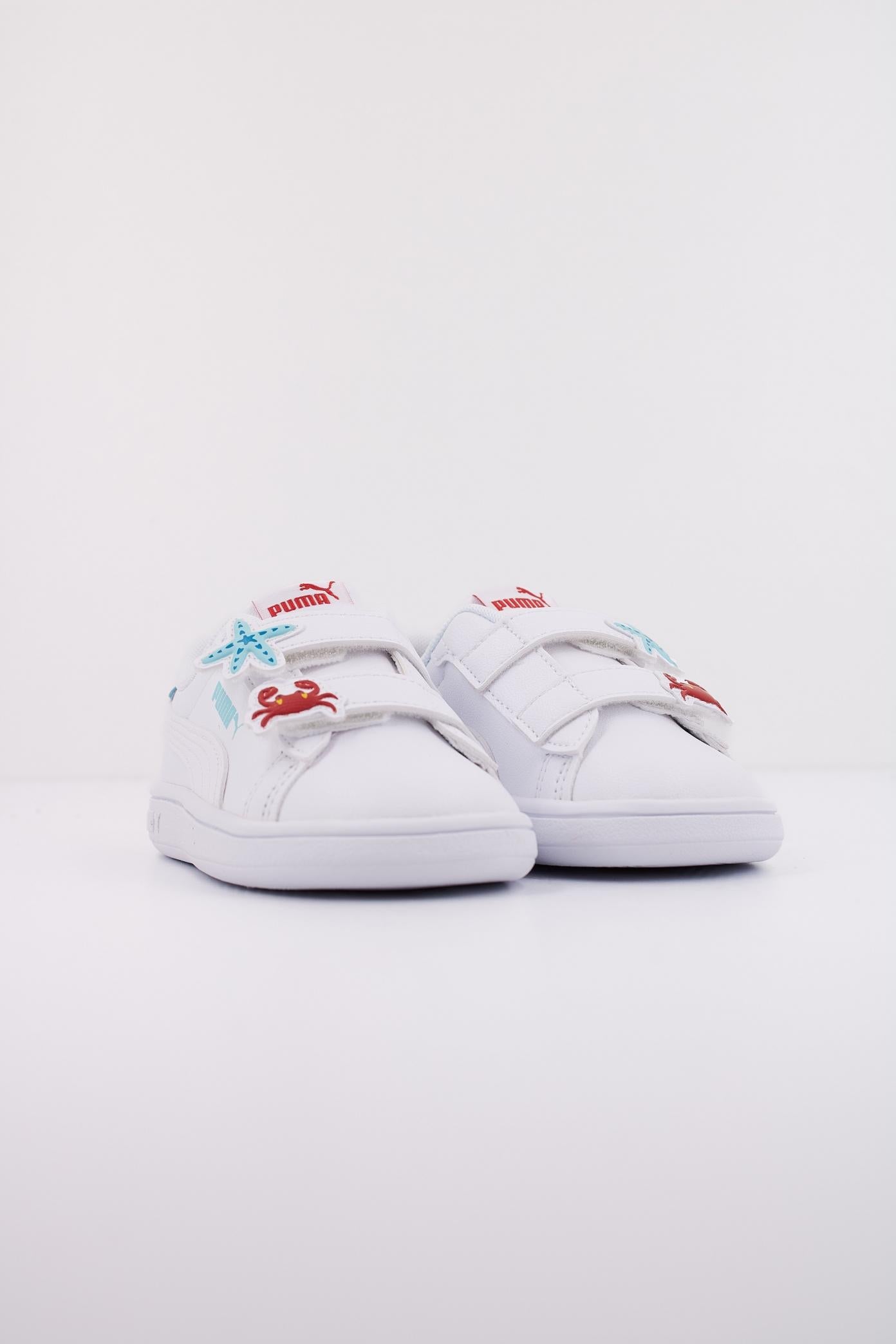 PUMA SMASH . BADGES V IN en color BLANCO (2)