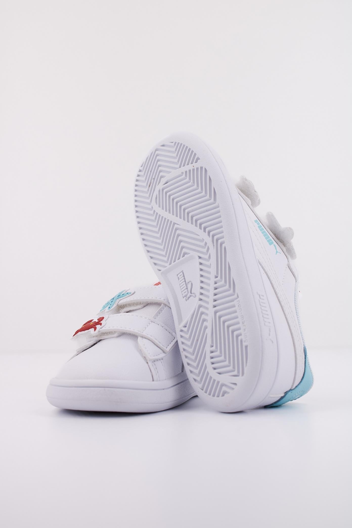 PUMA SMASH . BADGES V IN en color BLANCO (5)