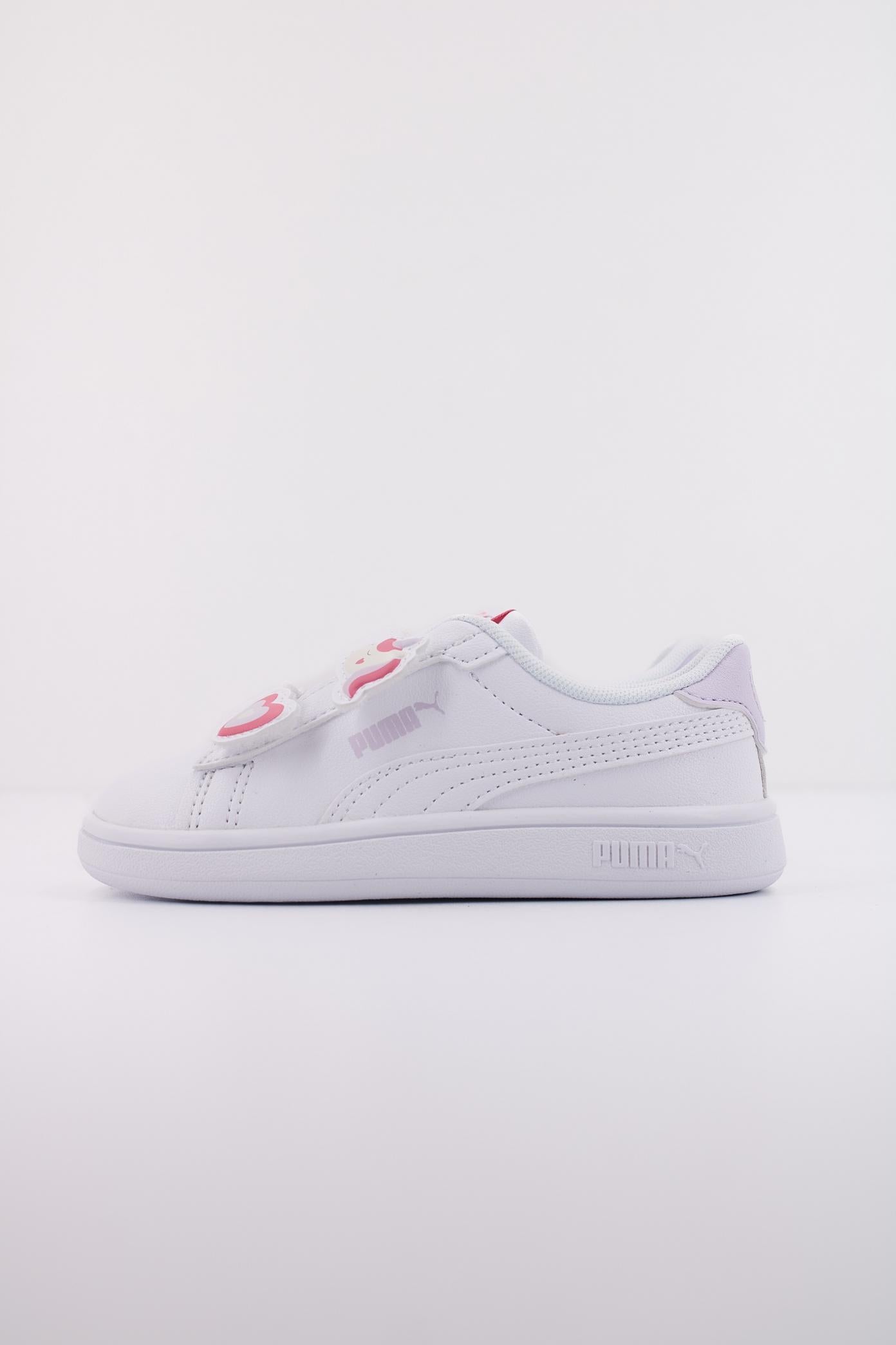 PUMA SMASH . BADGES V IN en color BLANCO (1)