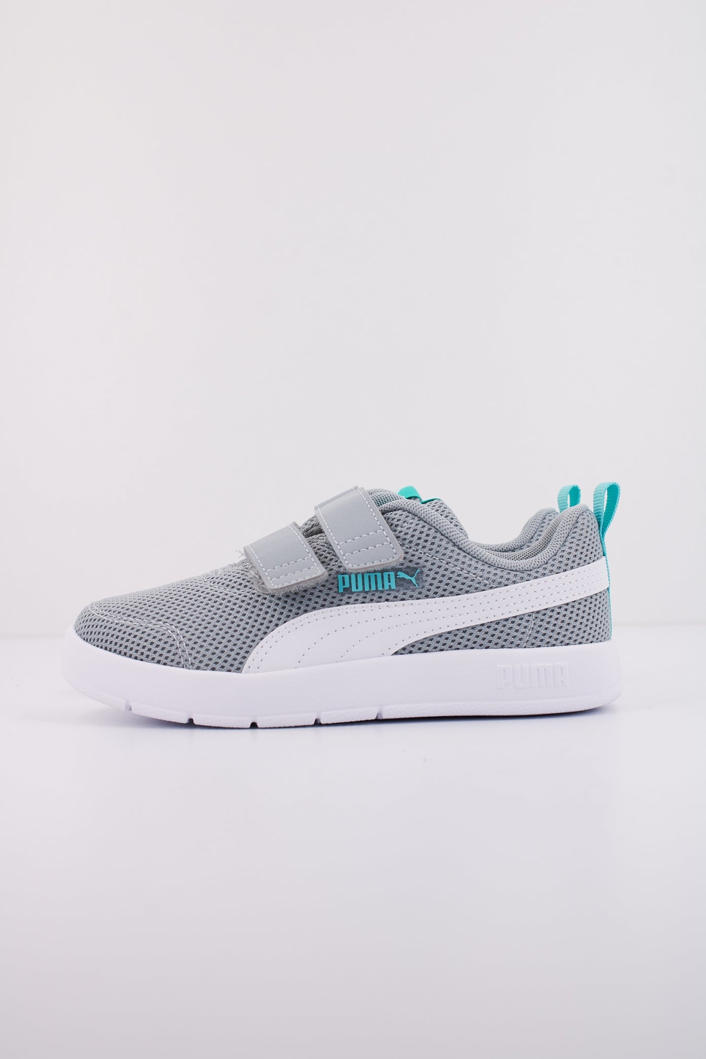 PUMA COURTFLEX V MESH PS en color GRIS (1)