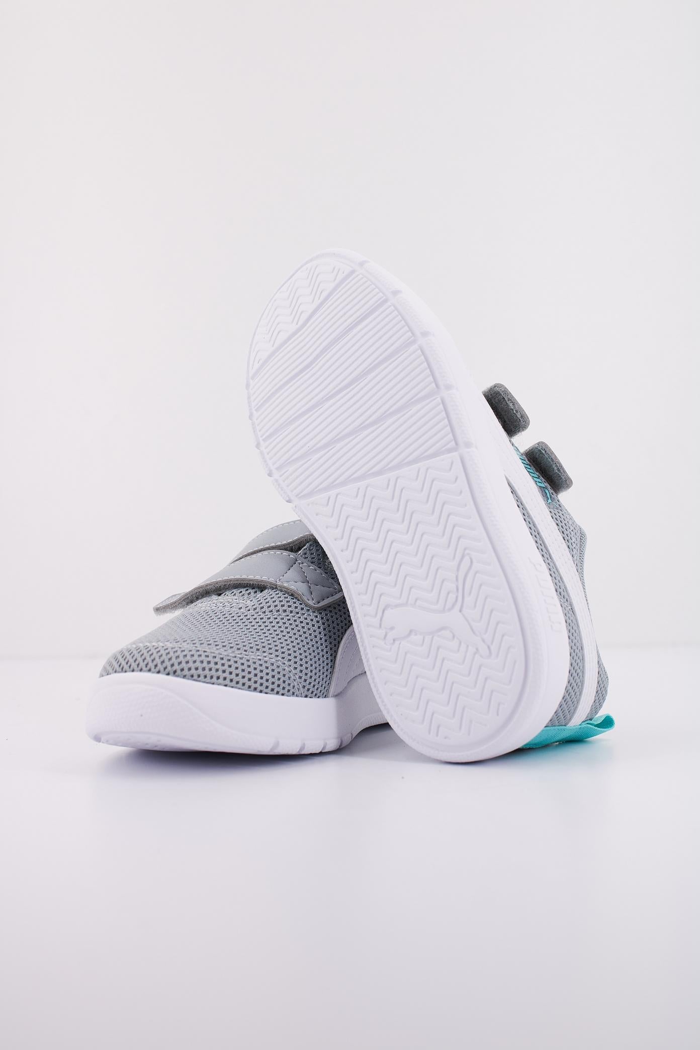 PUMA COURTFLEX V MESH PS en color GRIS (5)