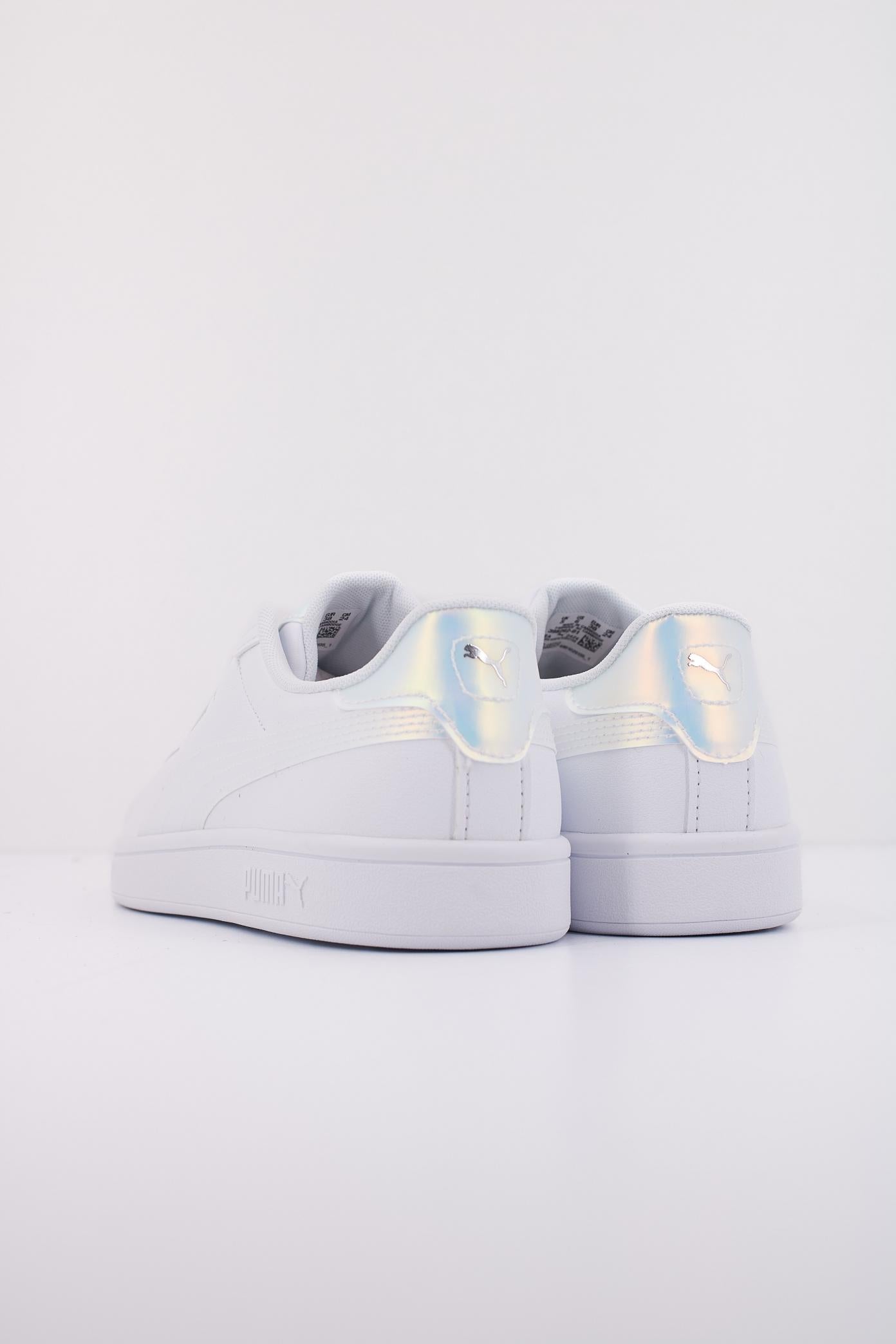 PUMA SMASH . HOLO . JR en color BLANCO (4)