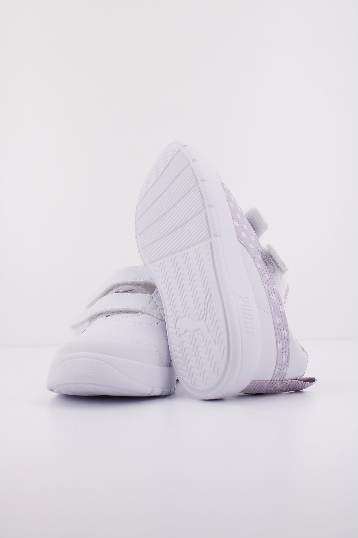 PUMA COURTFLEX V DOTTY V PS en color BLANCO (5)