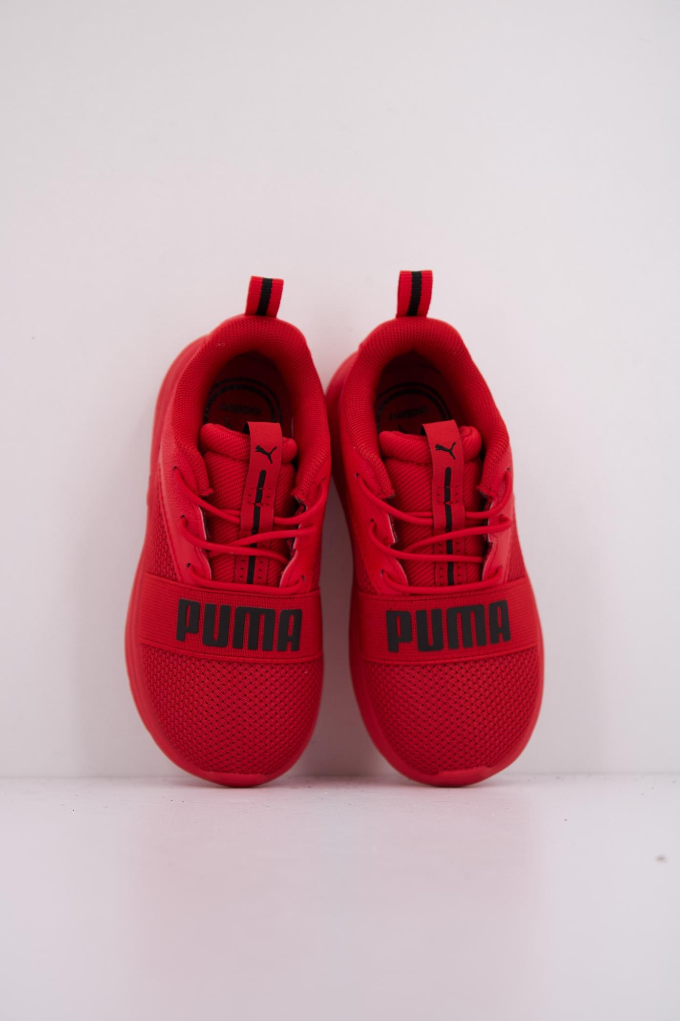 PUMA SOFT WIRED AC INF en color ROJO (3)