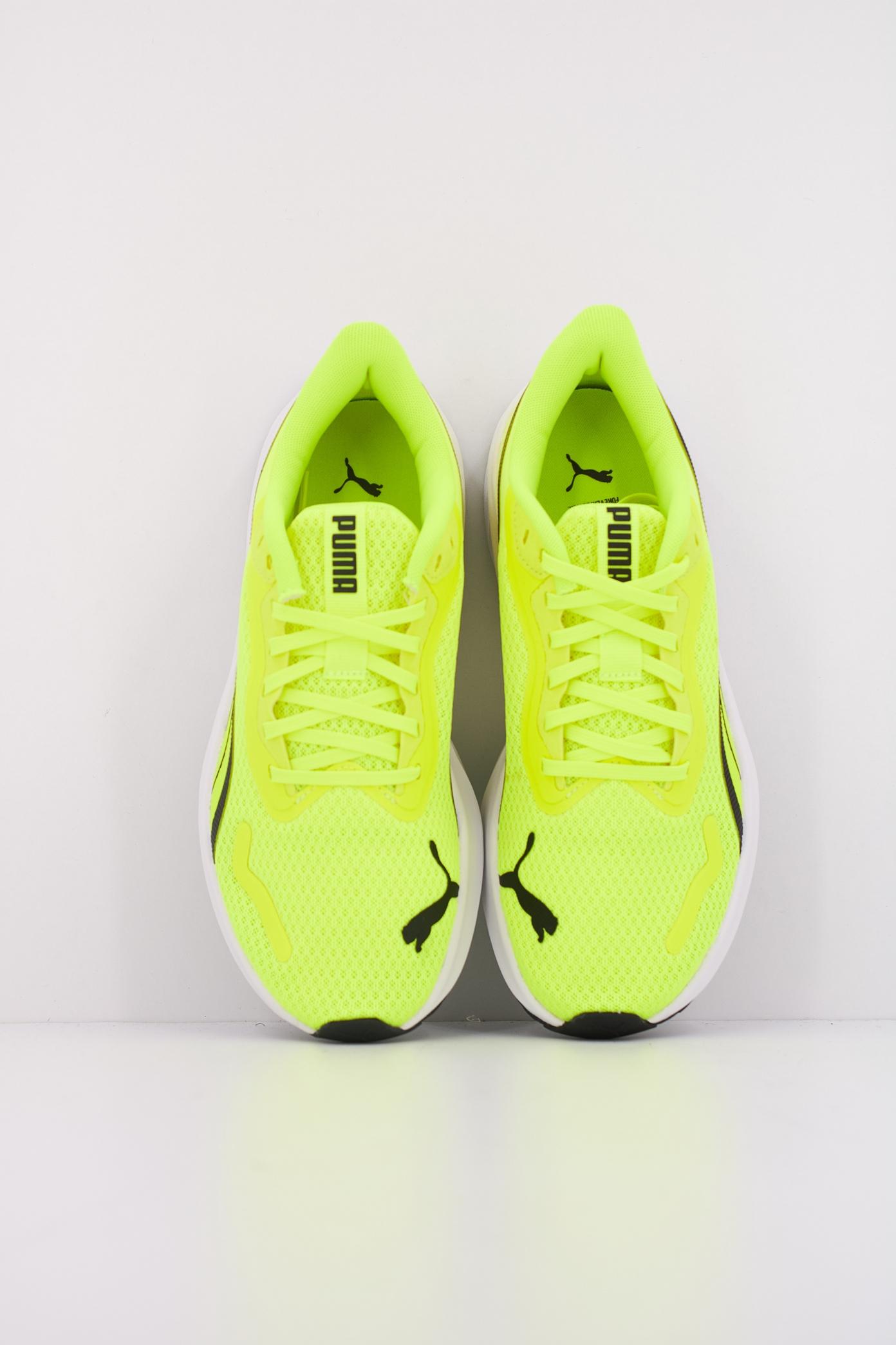 PUMA POUNCE LITE JR en color AMARILLO (3)