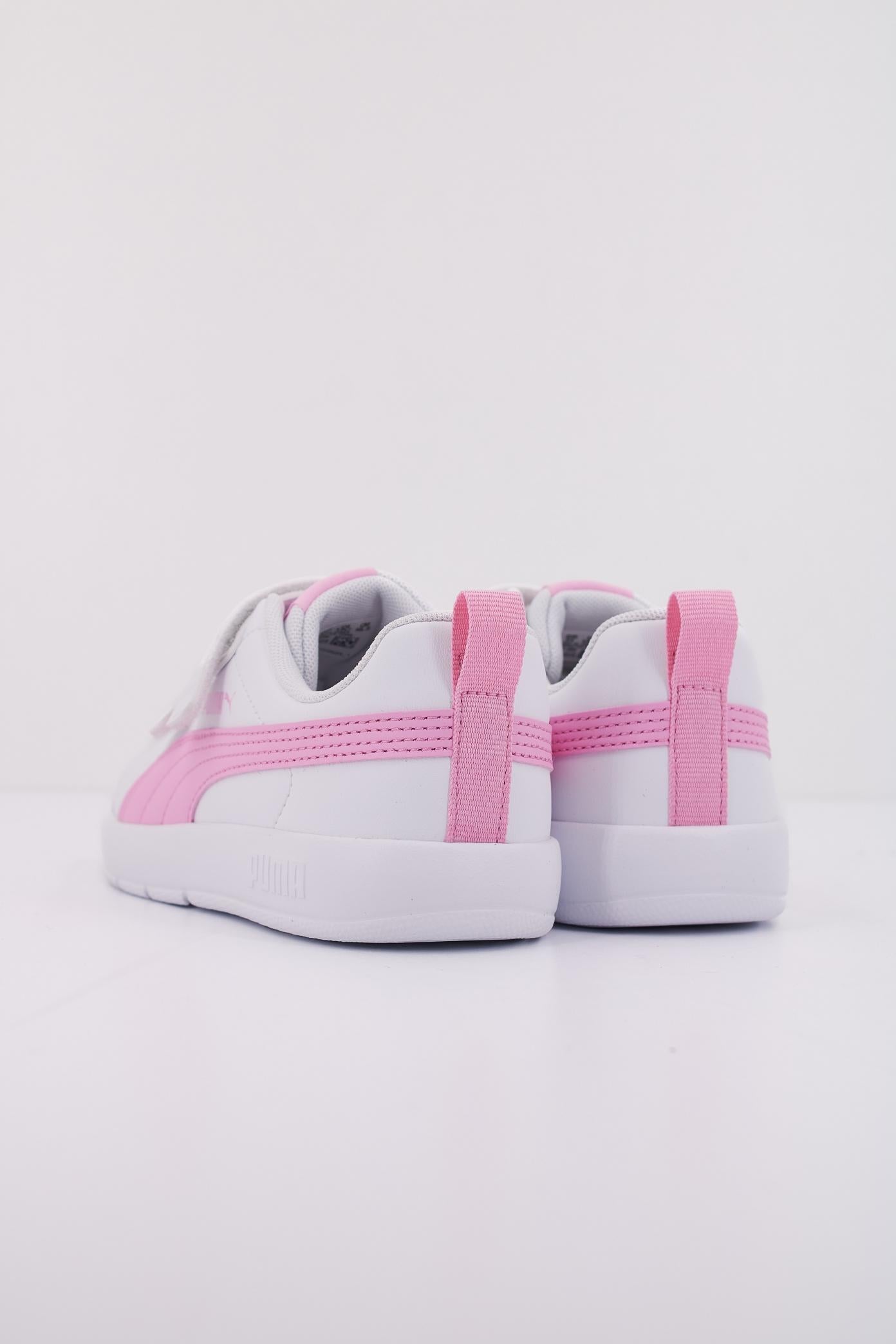PUMA COURTFLEX V V PS en color BLANCO (4)