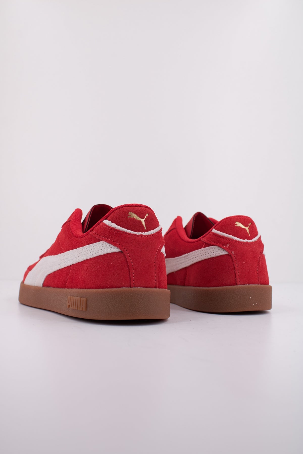 PUMA CLUB II ERA SUEDE en color ROJO (4)