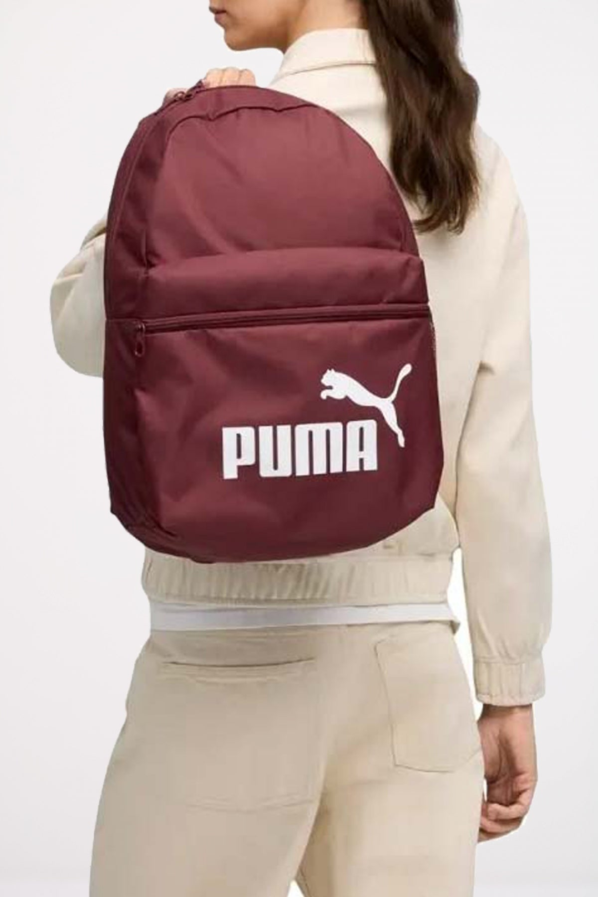 PUMA PHASE BACKPACK en color BURDEOS (3)