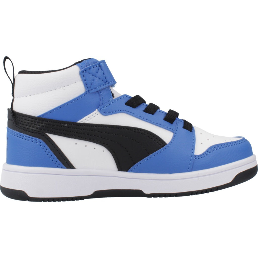 PUMA REBOUND V MID AC+ PS en color BLANCO (4)