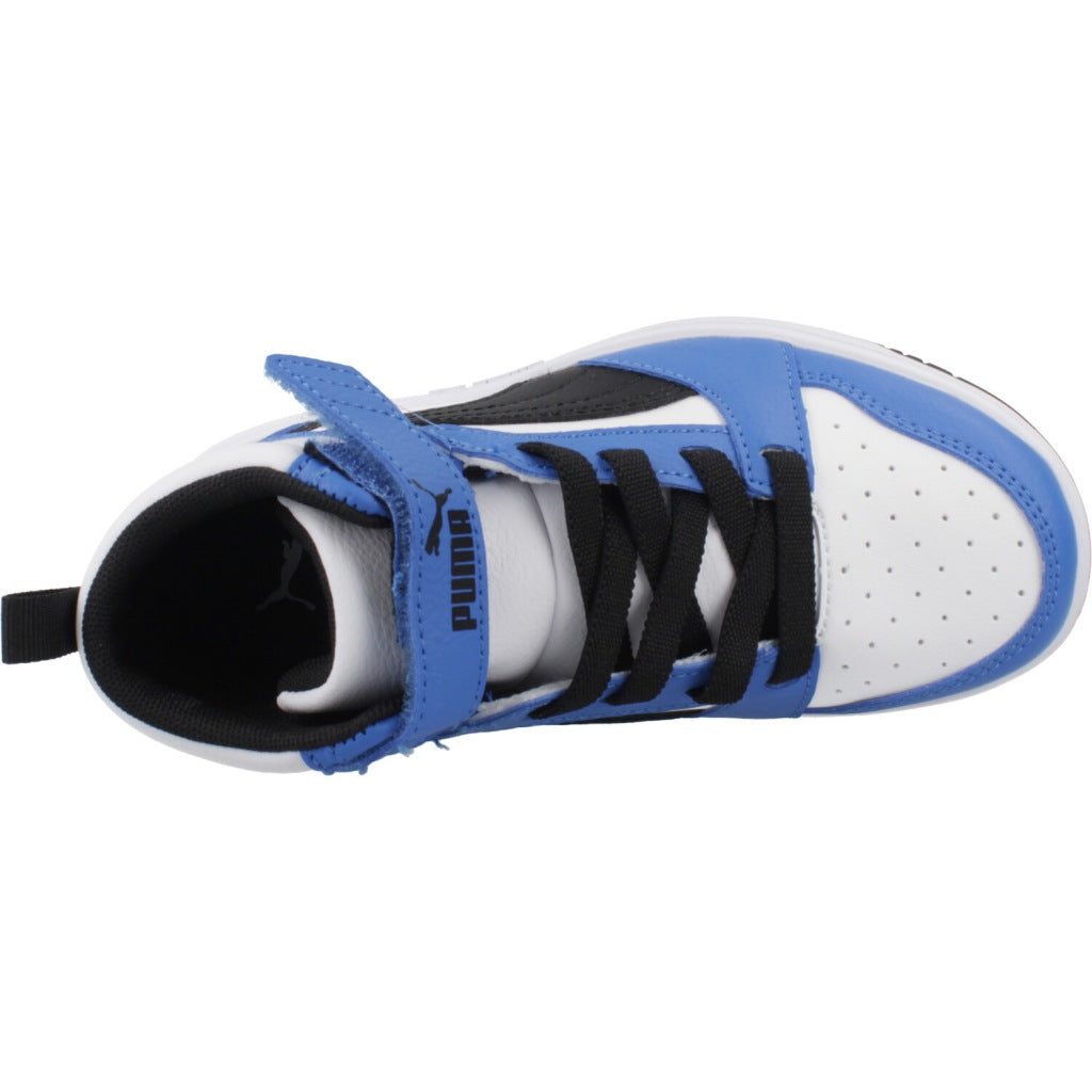 PUMA REBOUND V MID AC+ PS en color BLANCO (7)