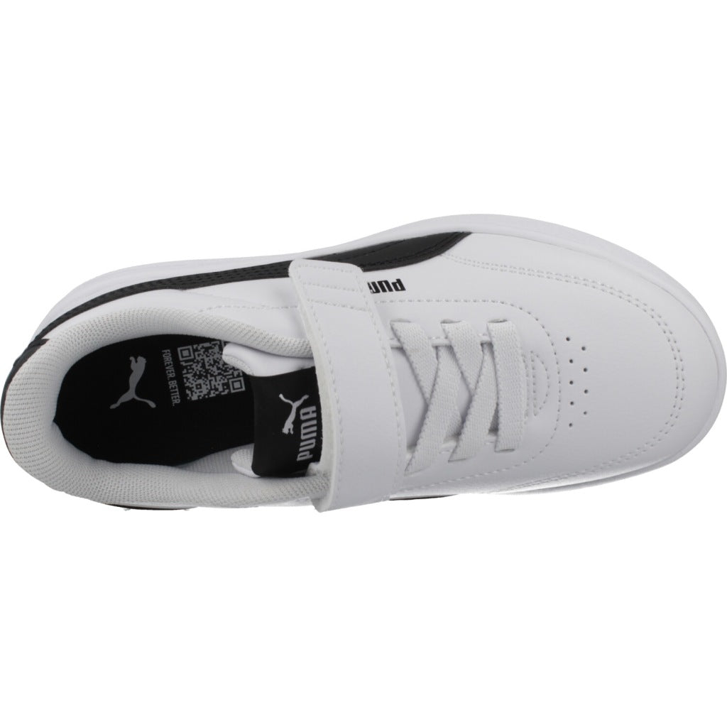 PUMA COURT CLASSIC CLEAN en color BLANCO (7)