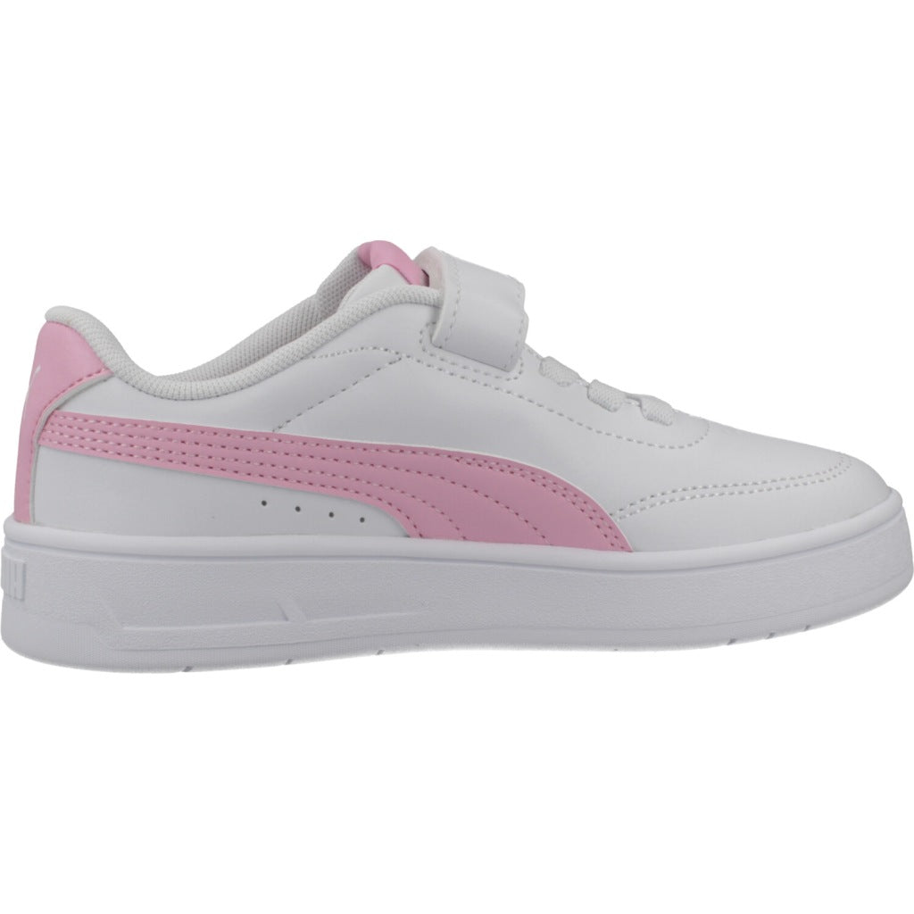 PUMA COURT CLASSIC CLEAN en color BLANCO (4)