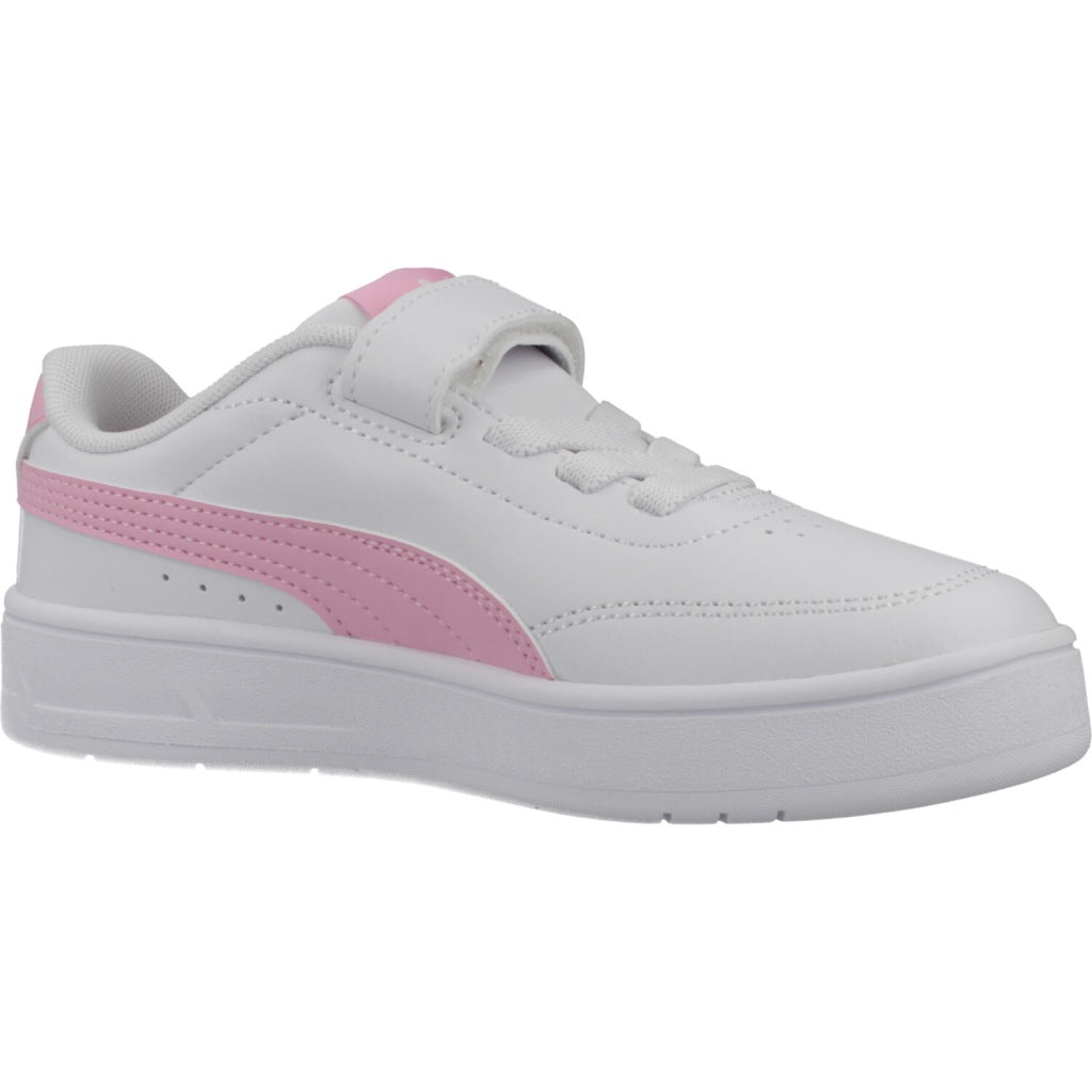 PUMA COURT CLASSIC CLEAN en color BLANCO (5)