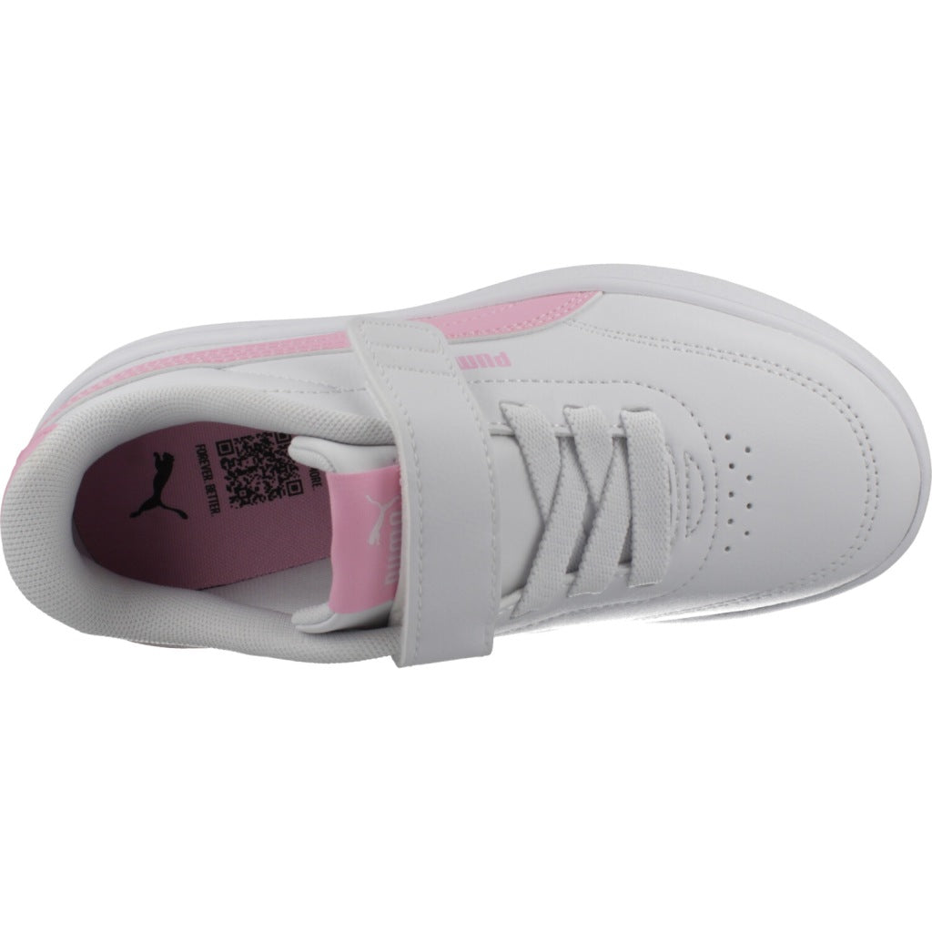 PUMA COURT CLASSIC CLEAN en color BLANCO (7)